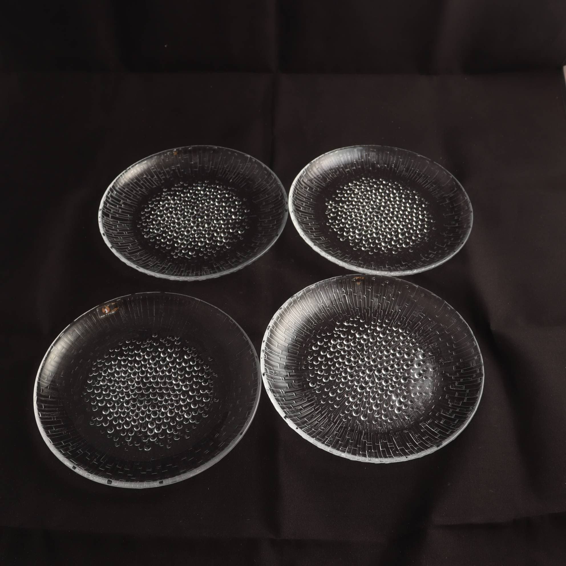 Assietter, iittala, Ultima Thule, Tapio Wirkkala, 4 st. Samfraktas ej