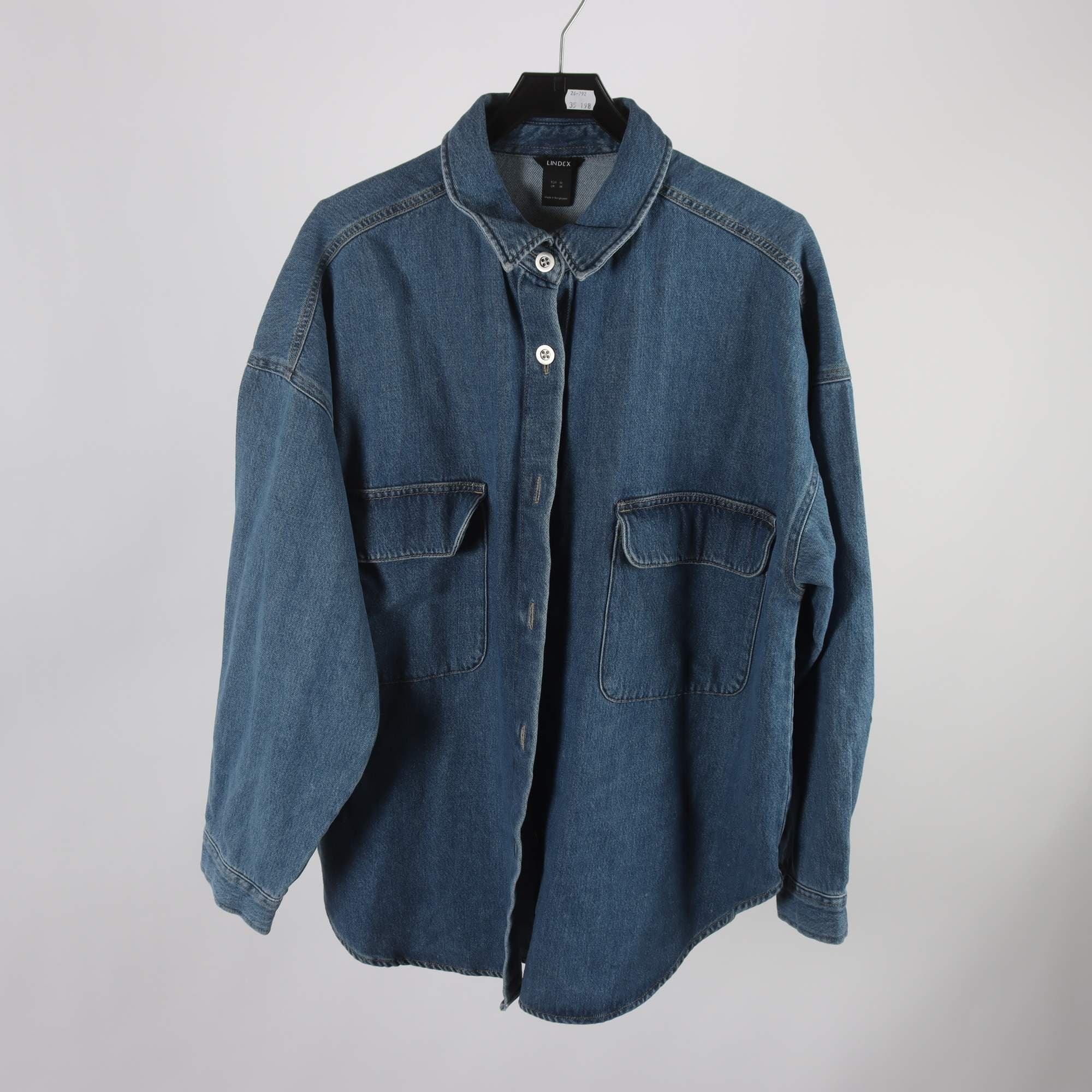 Jeansskjorta, Lindex, stl. M