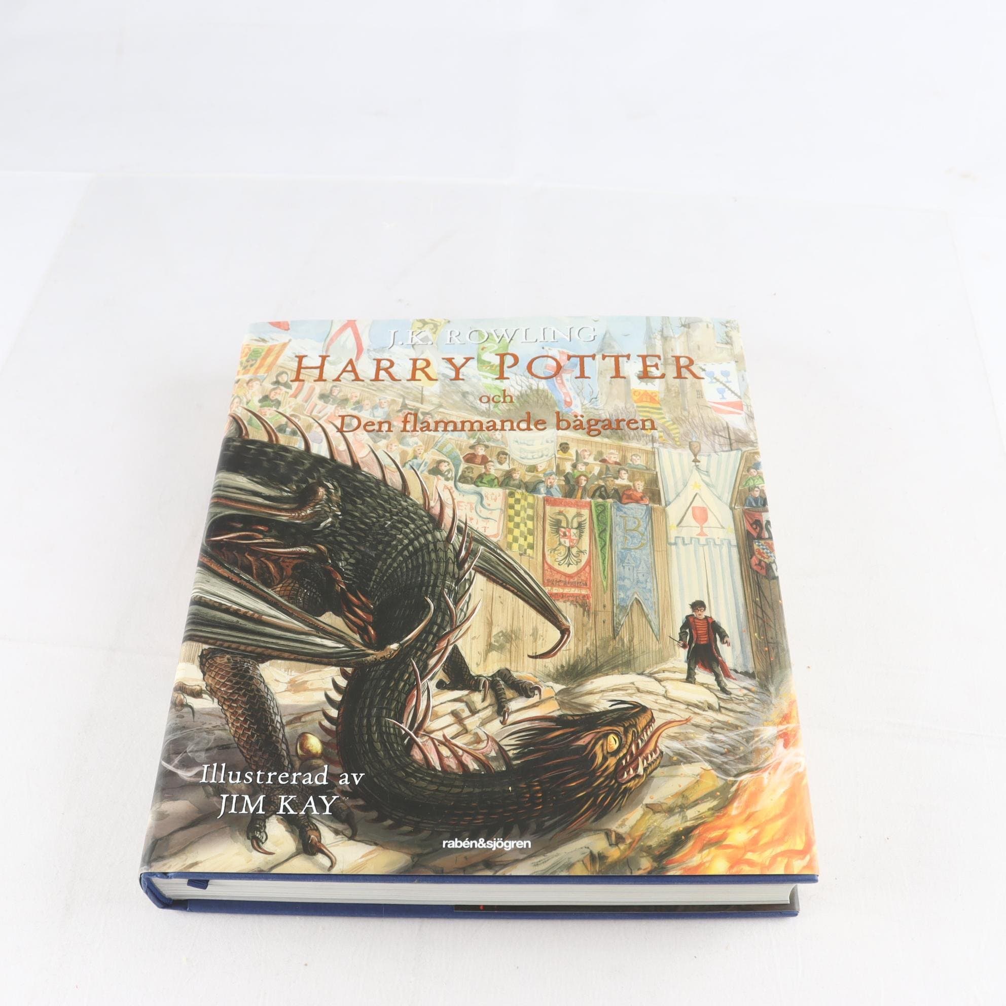 Harry Potter & den flammande bägaren, illustrerad upplaga, J.K Rowling, Jim Kay