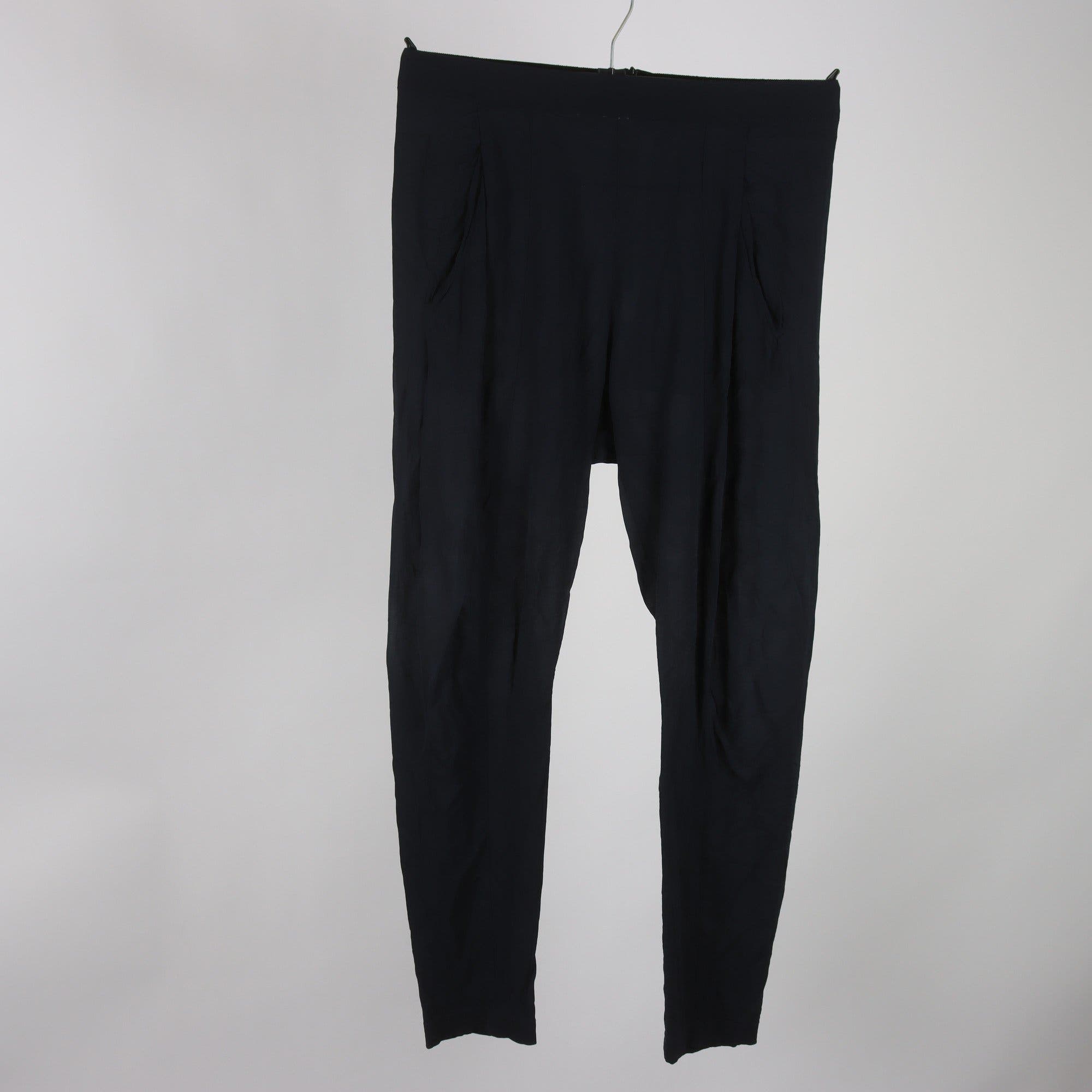 Tunna byxor, Acne, blå, stl. 38.
