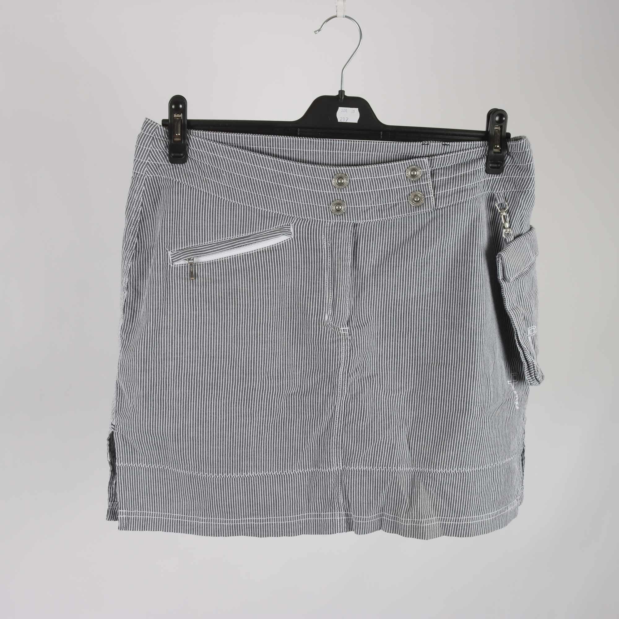 Byxshorts, Pelle P, randig, vit, blå, stl. XL.