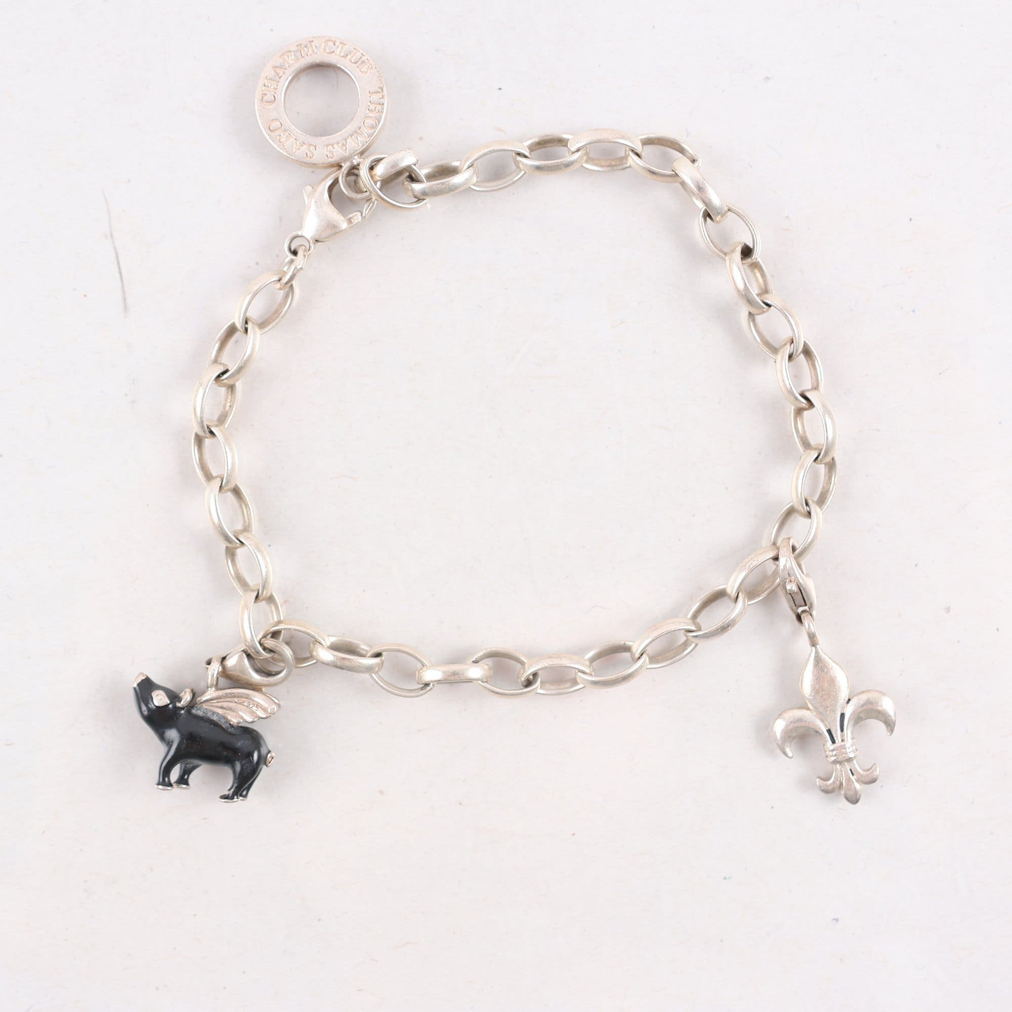 Berlockarmband, Thomas Sabo, silver 925