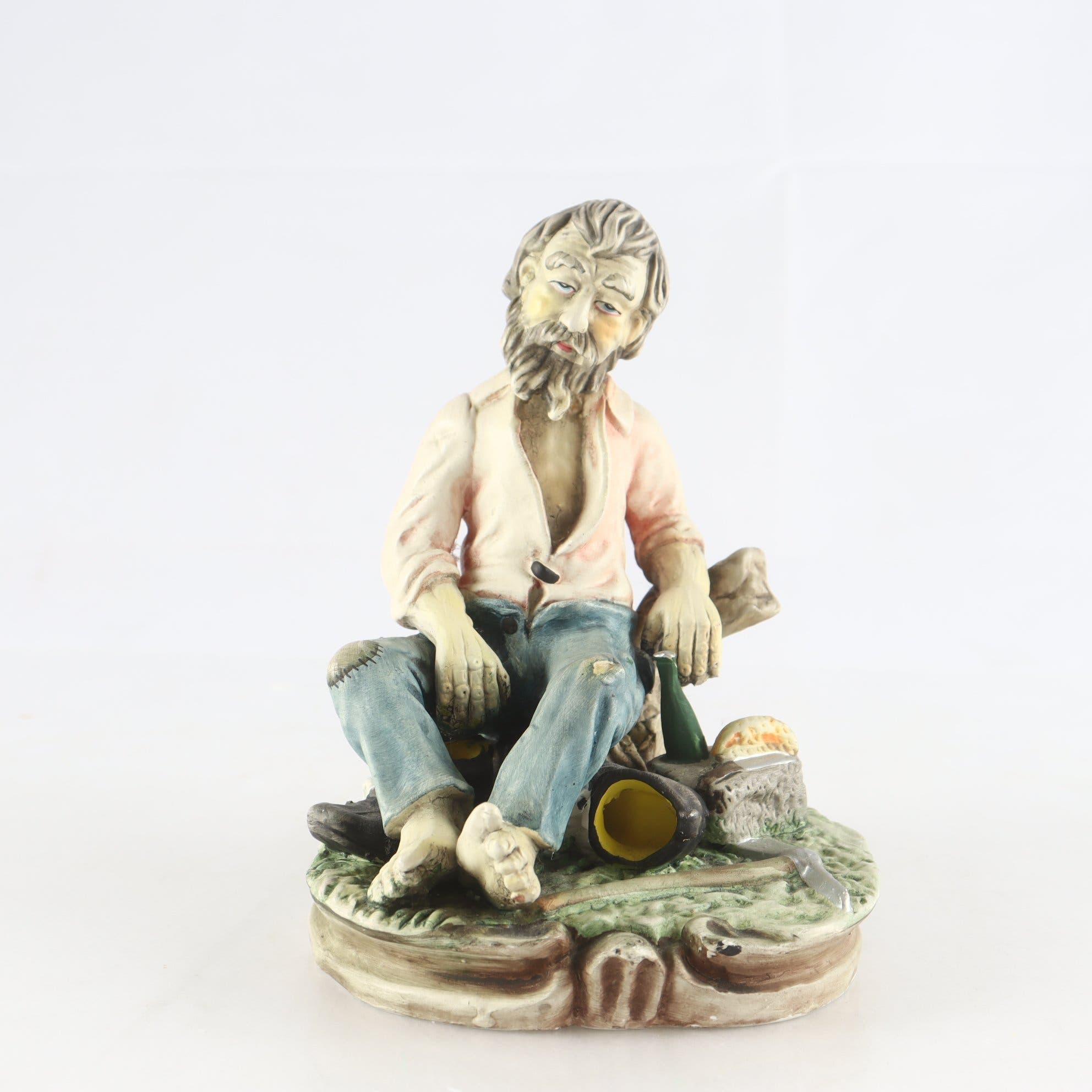 Figurin, capodimonte italien, porslin