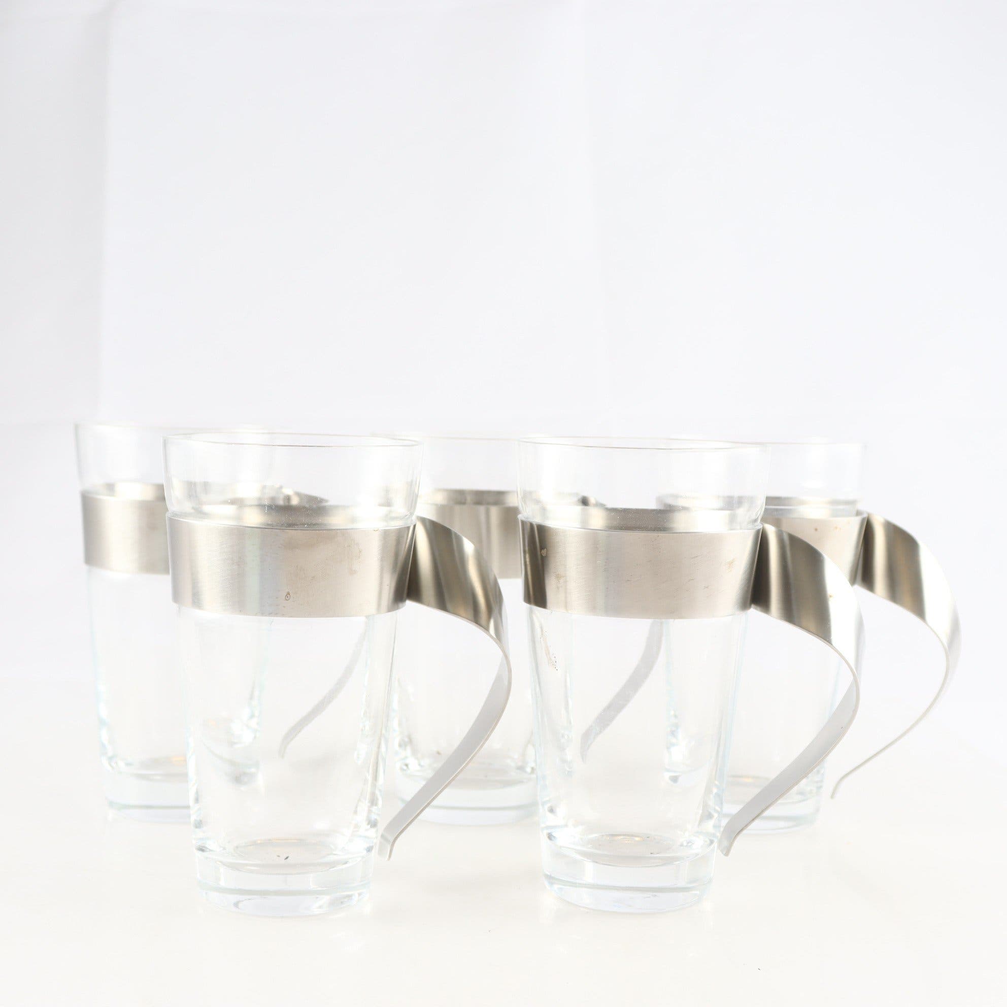 Latteglas, Villeroy & boch, New wave, 5 st. Samfraktas ej.