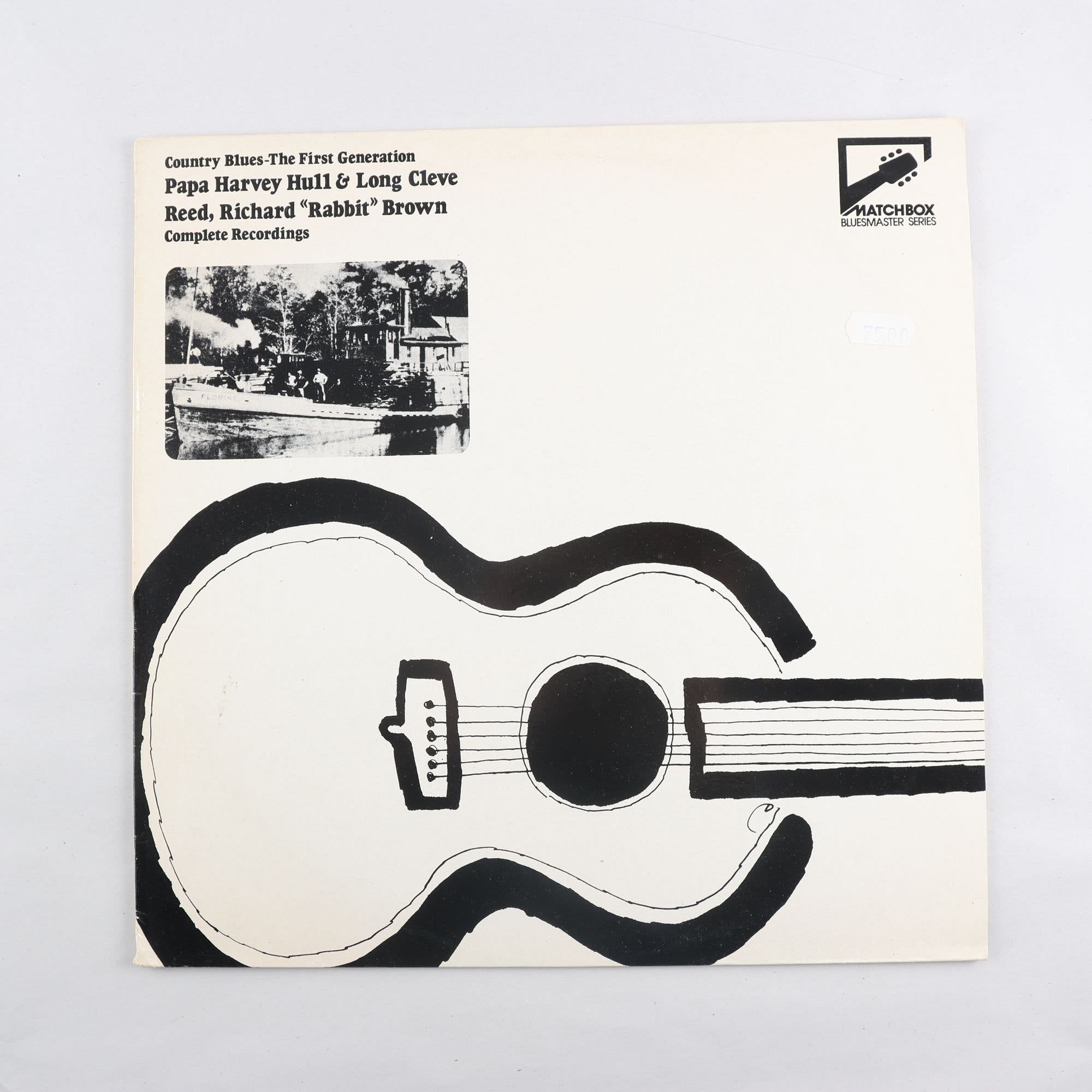 LP V/A, Country Blues – Papa Harvey Hull & Long Cleve Reed, Richard Brown
