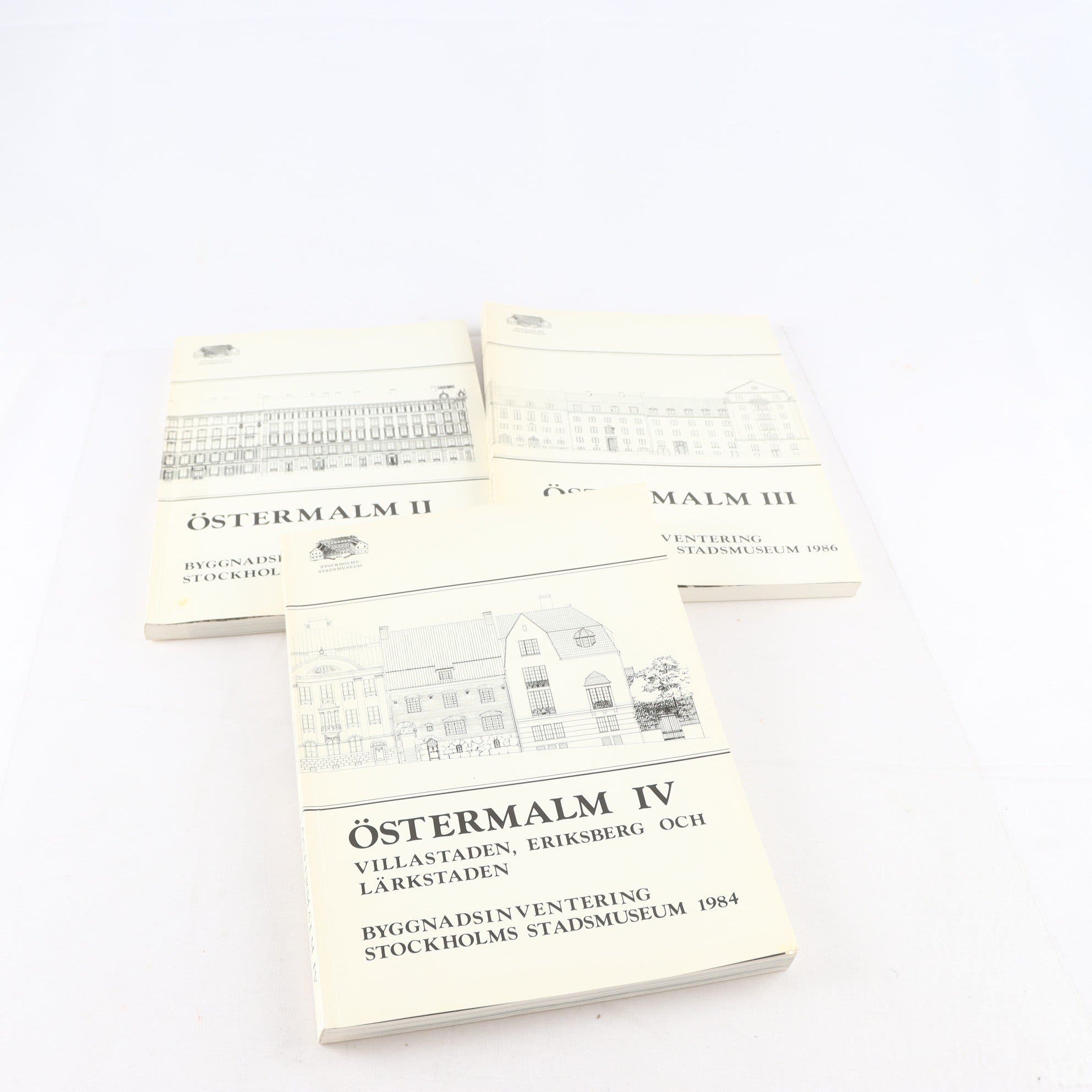 Östermalm II, III & IV: Byggnadsinventering Stockholms Stadsmuseum