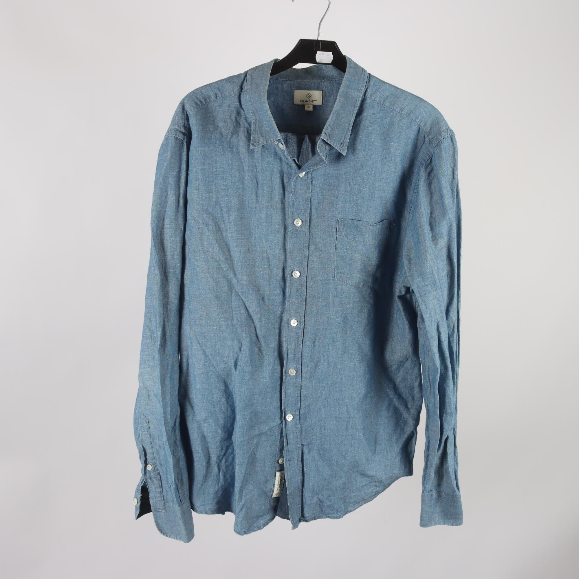 Skjorta, Gant, blå, stl. XL.