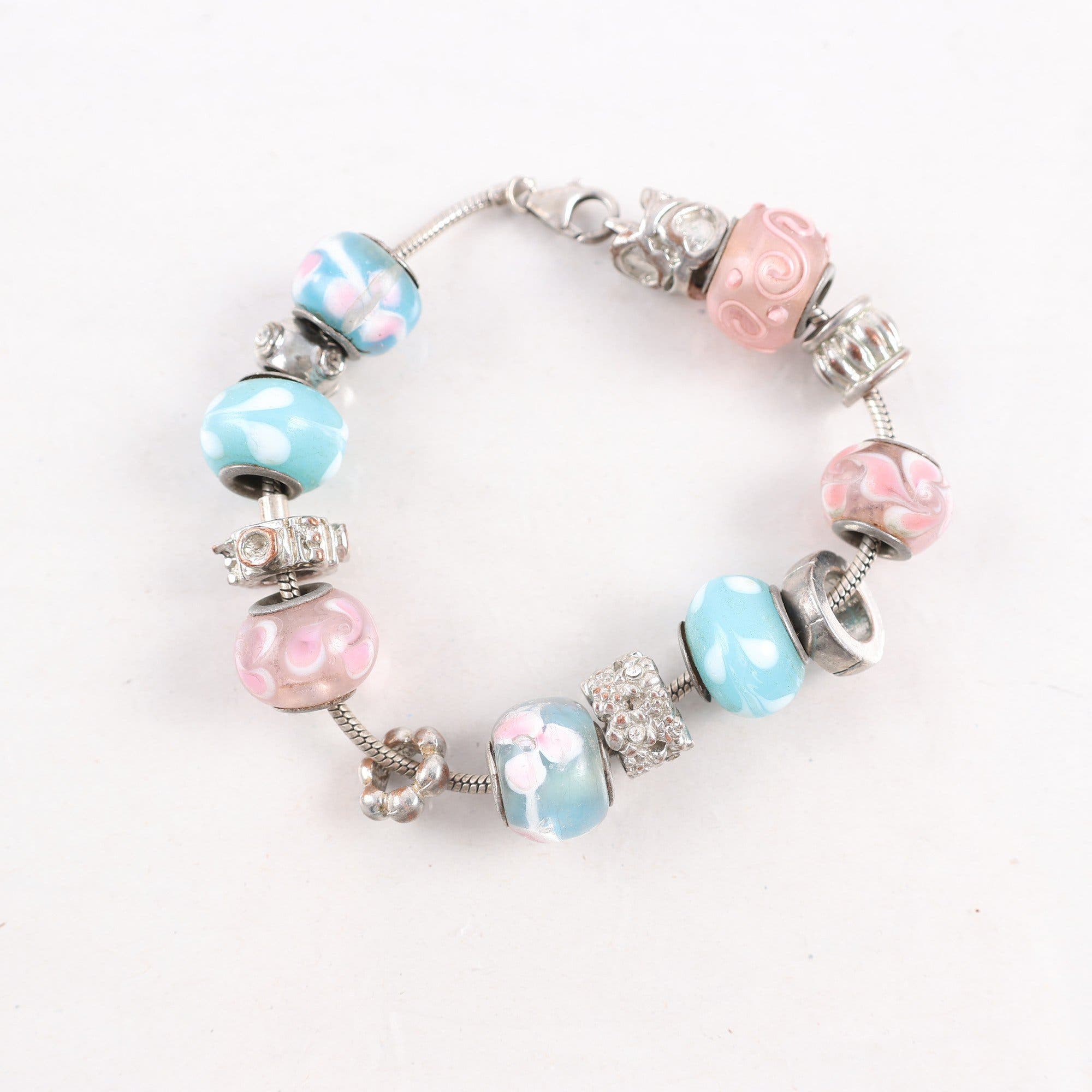 Armband, Charm, silver