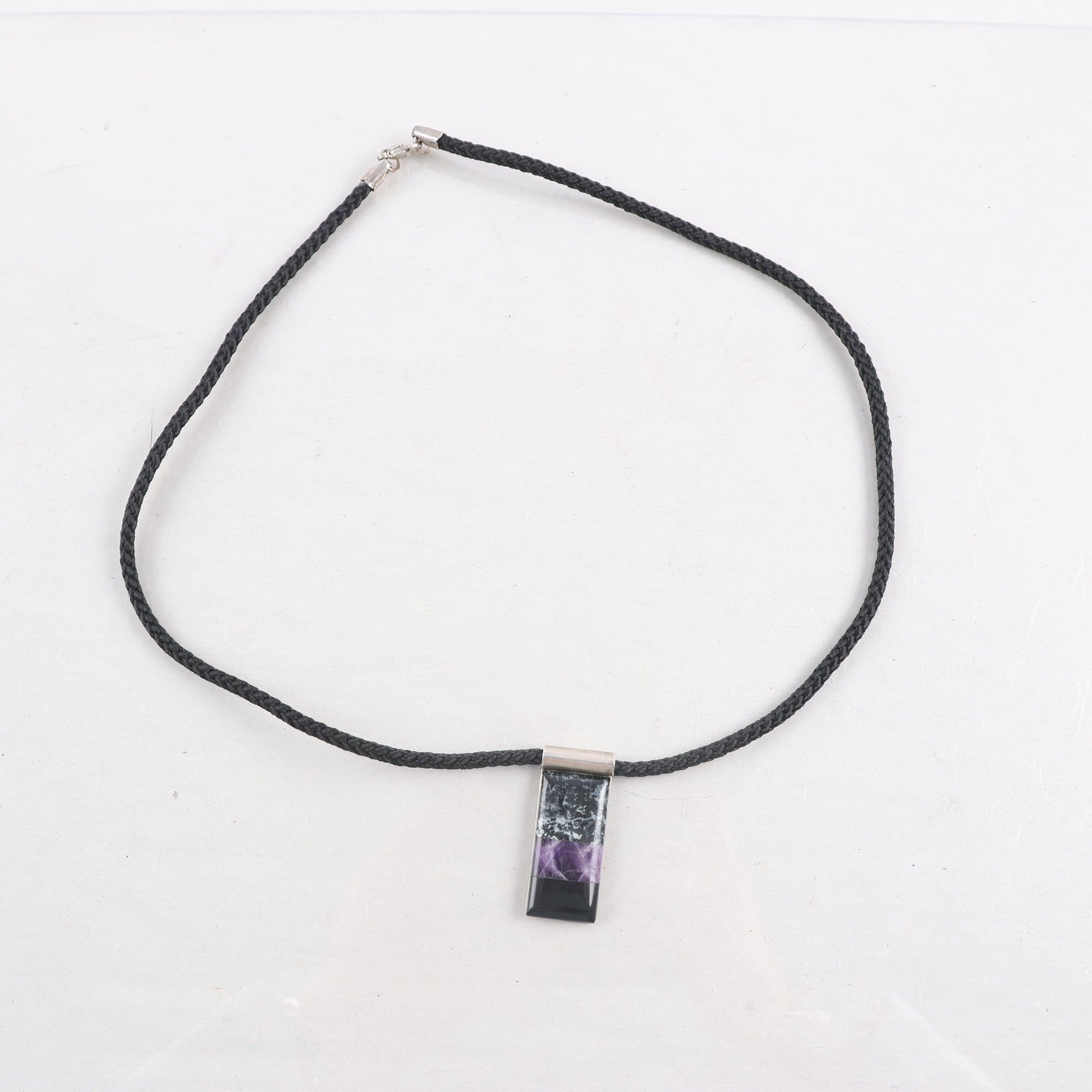 Halsband & hänge, silver