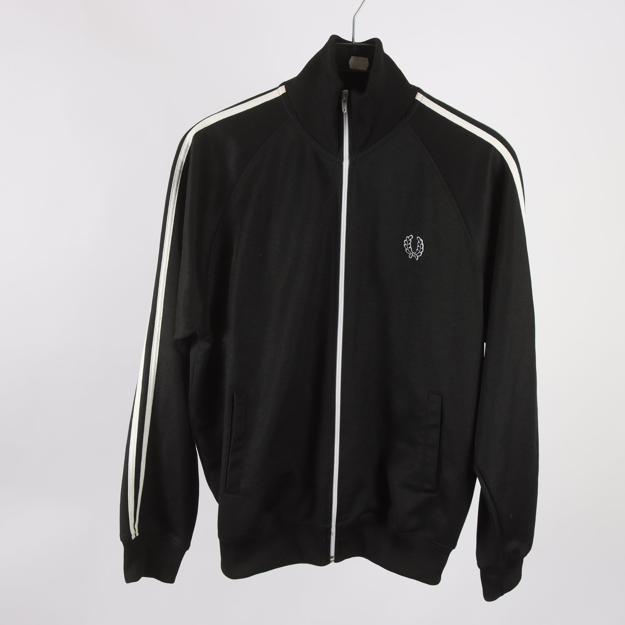 Sporttröja, Fred Perry, svart, stl. M.