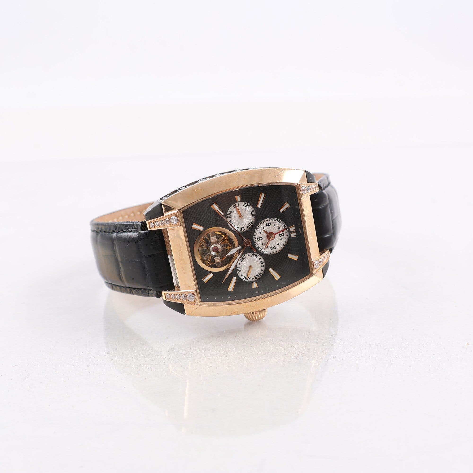 Armbandsur, guldpläterat stål, Ingersoll Wisconsin, automatisk