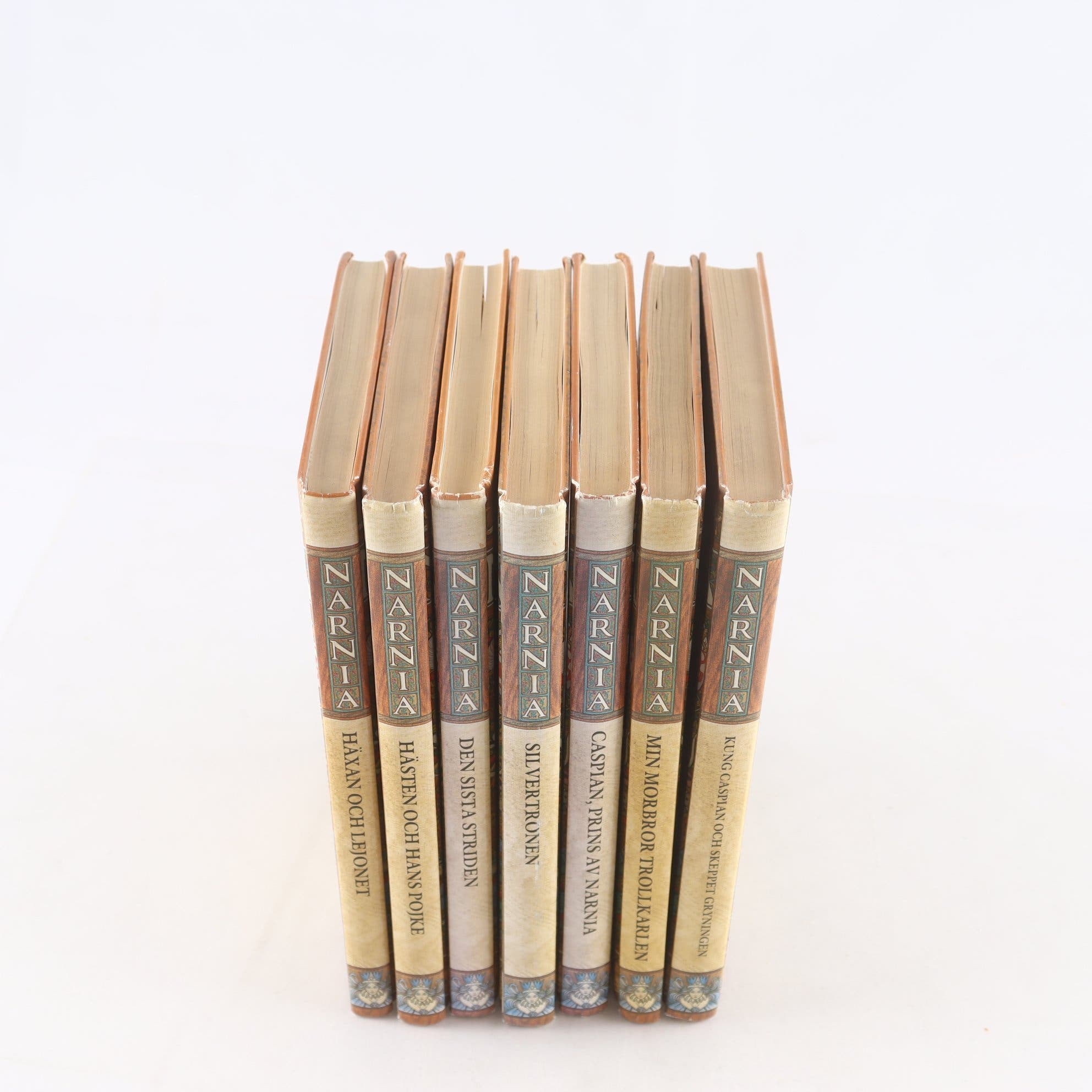C.S. Lewis, Berättelsen om Narnia, komplett serie med 7 delar