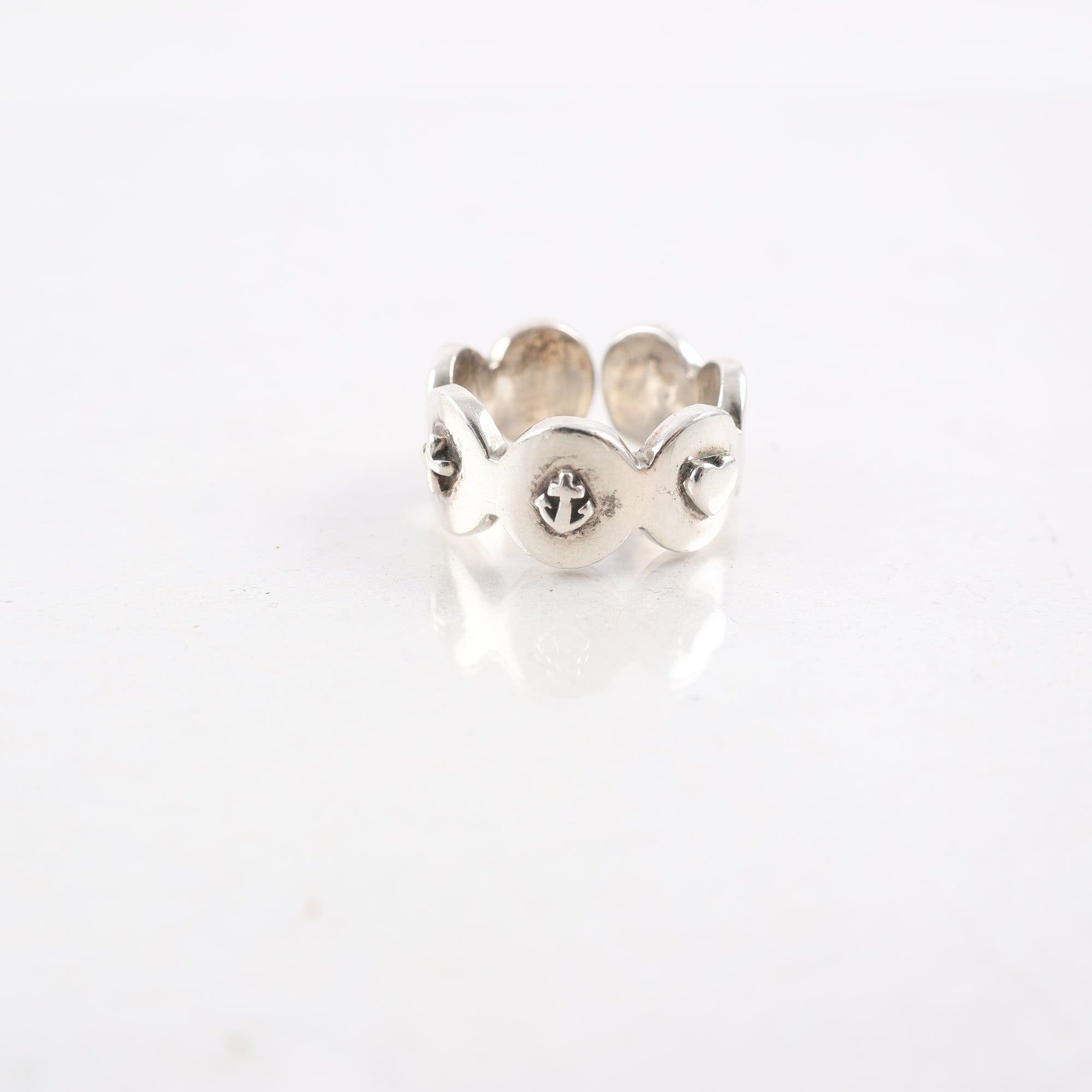 Ring, silver 925, KumKum, tro, hopp, kärlek