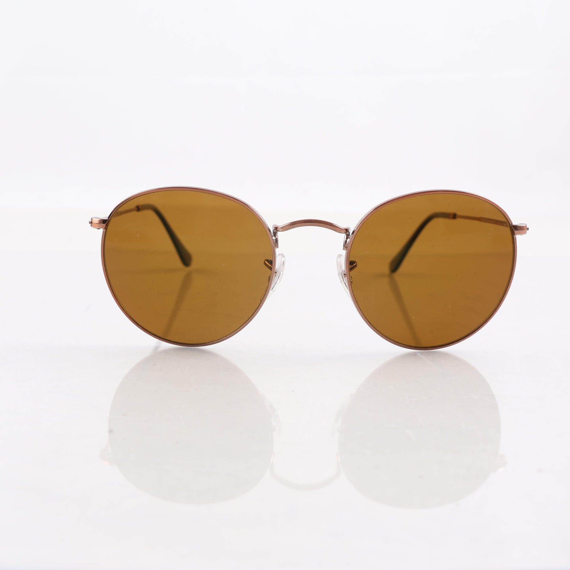 Solglasögon, metall, Ray Ban Round Metal