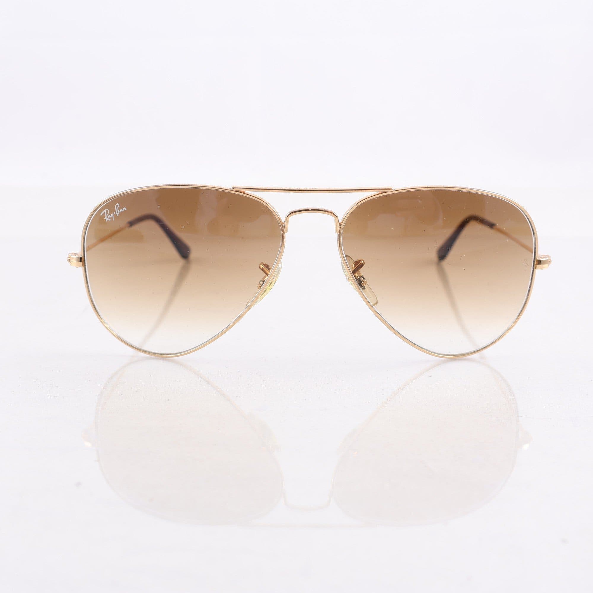 Solglasögon, metall, Ray Ban Aviator Large