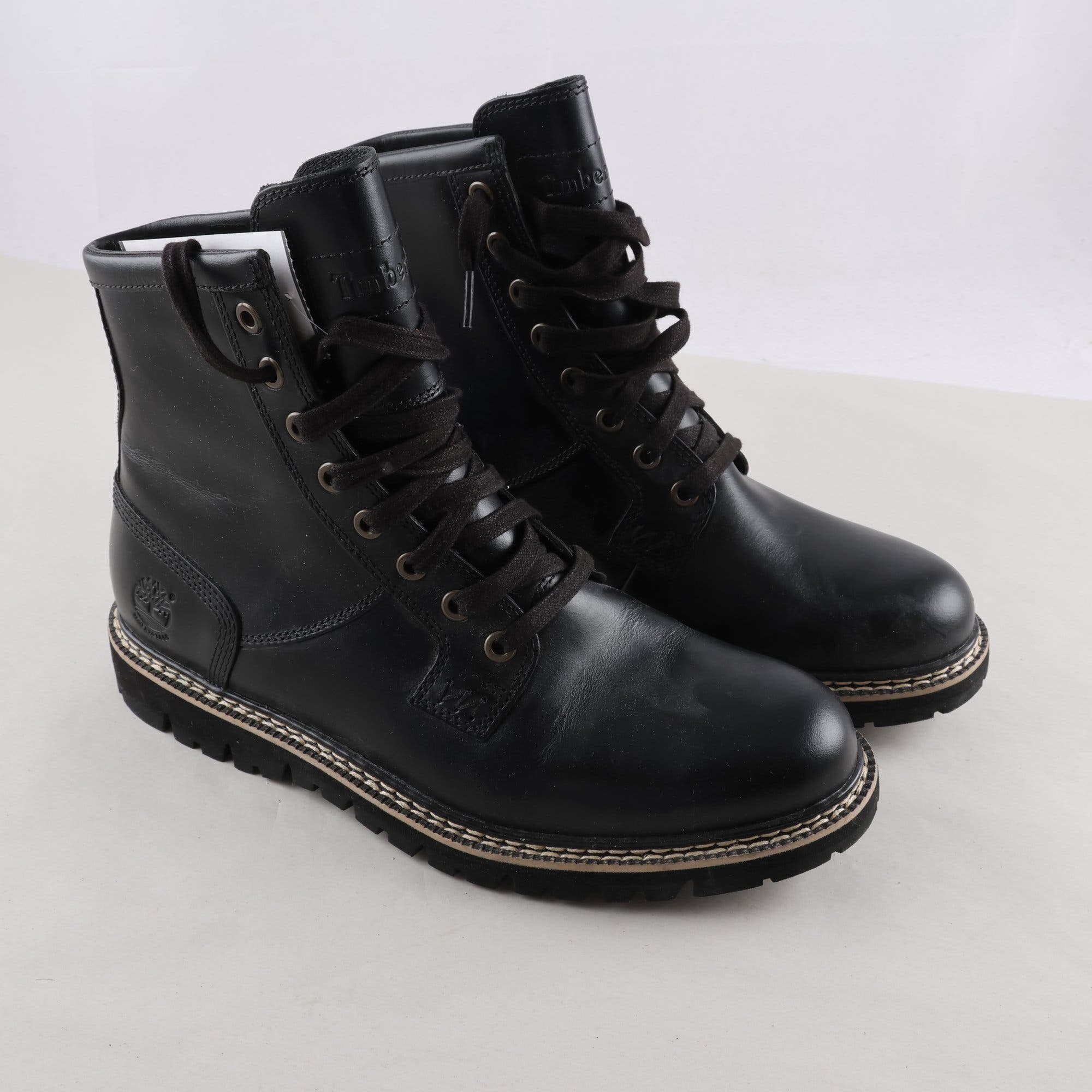 Kängor, Timberland, svart, skinn, stl. 40