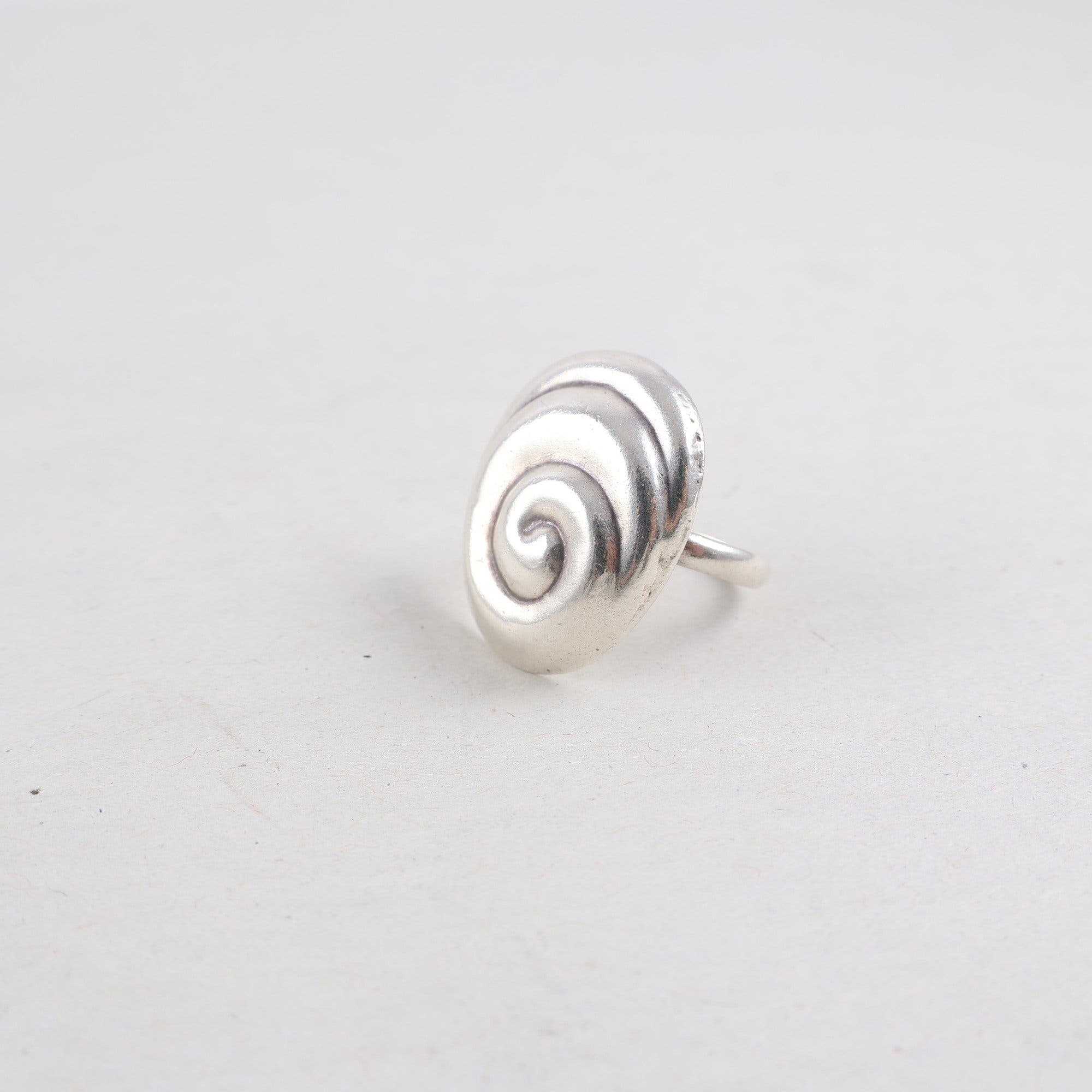 Ring, silver 925, snurra