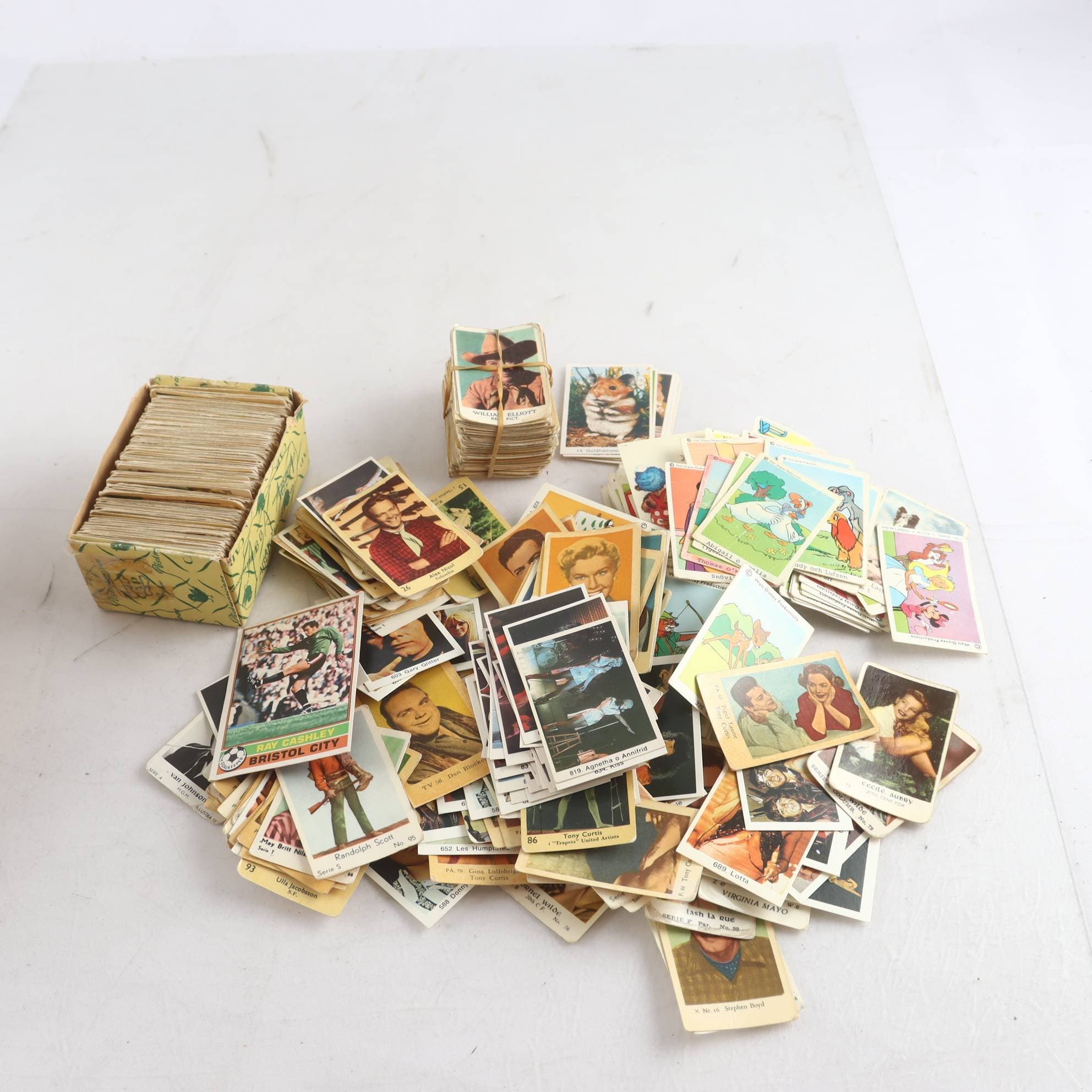 Bilder, Kändisbilder mm, blandat parti,retro.