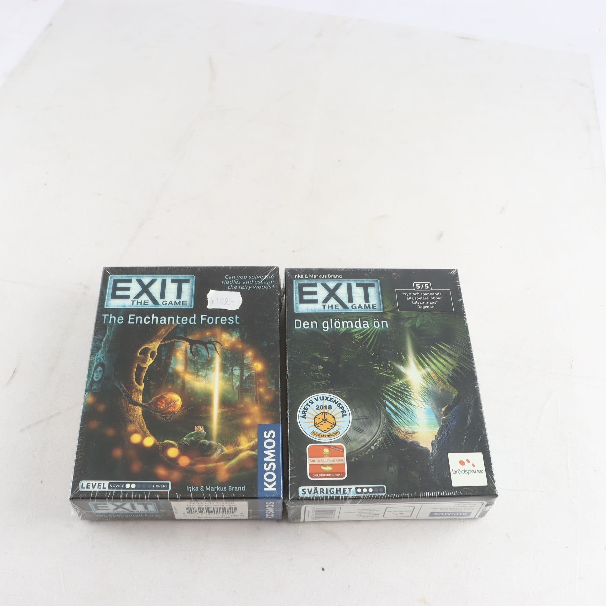 Spel, Exit the game, 2st.