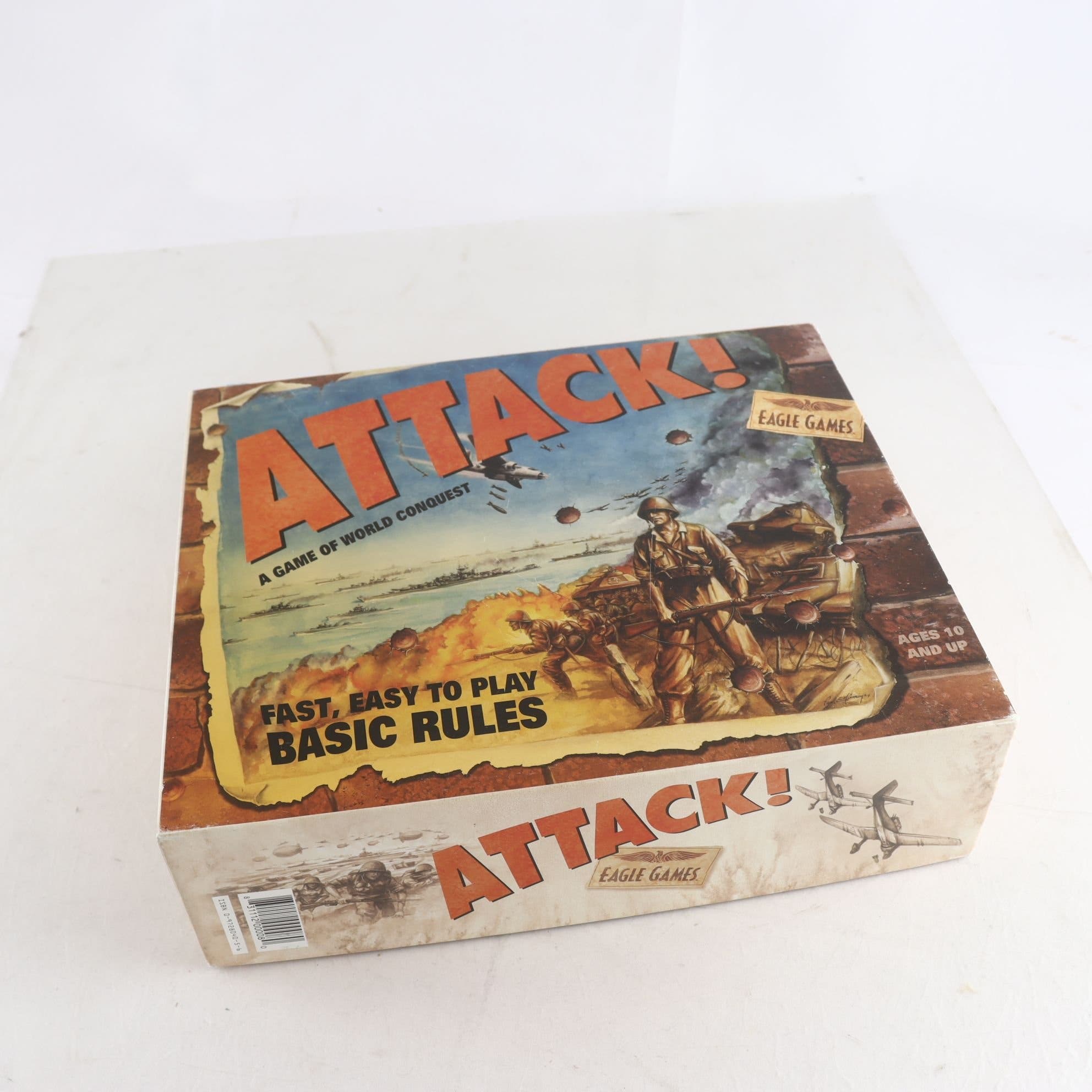 Spel, Attack,game of world conquest.