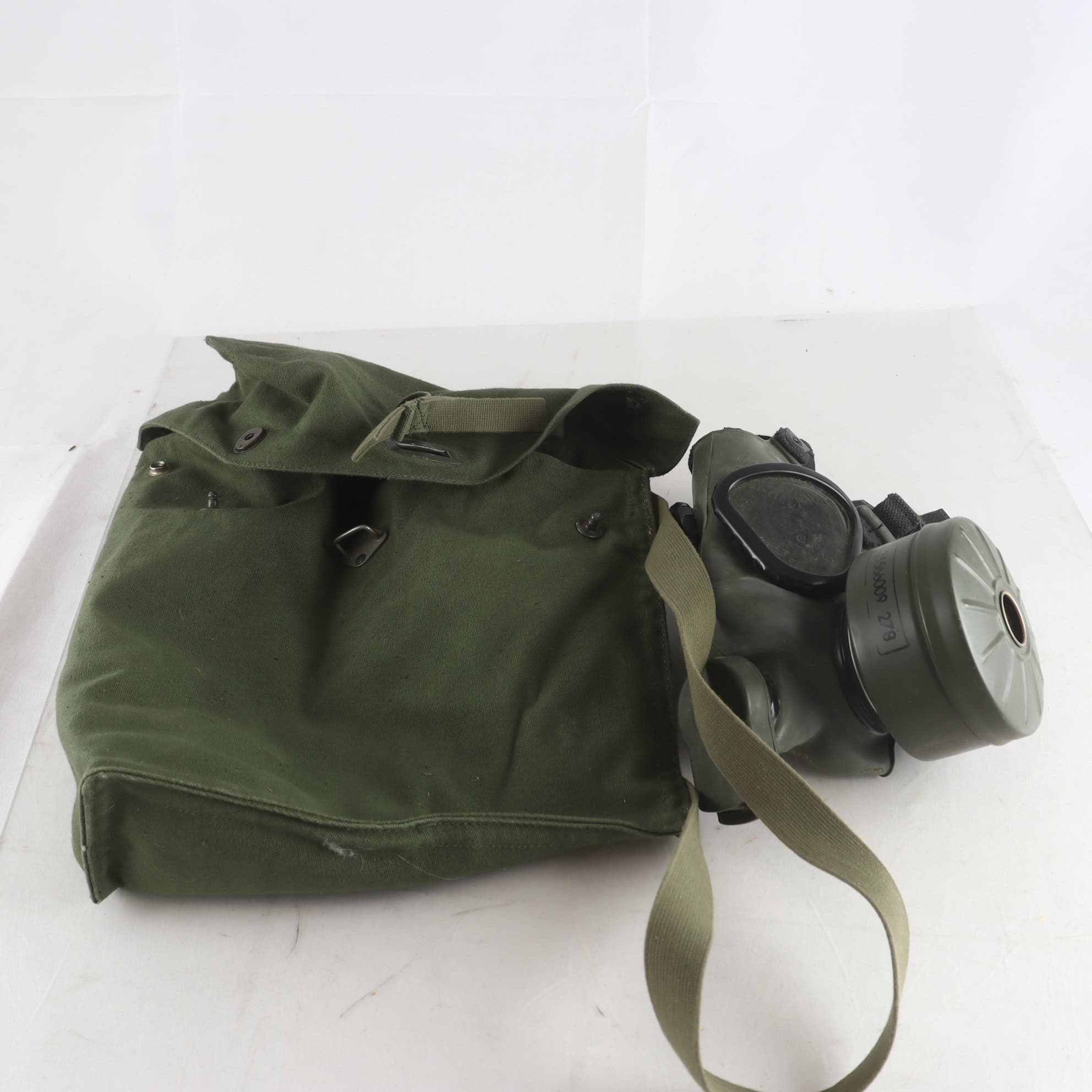Gasmask, Militär gasmask.