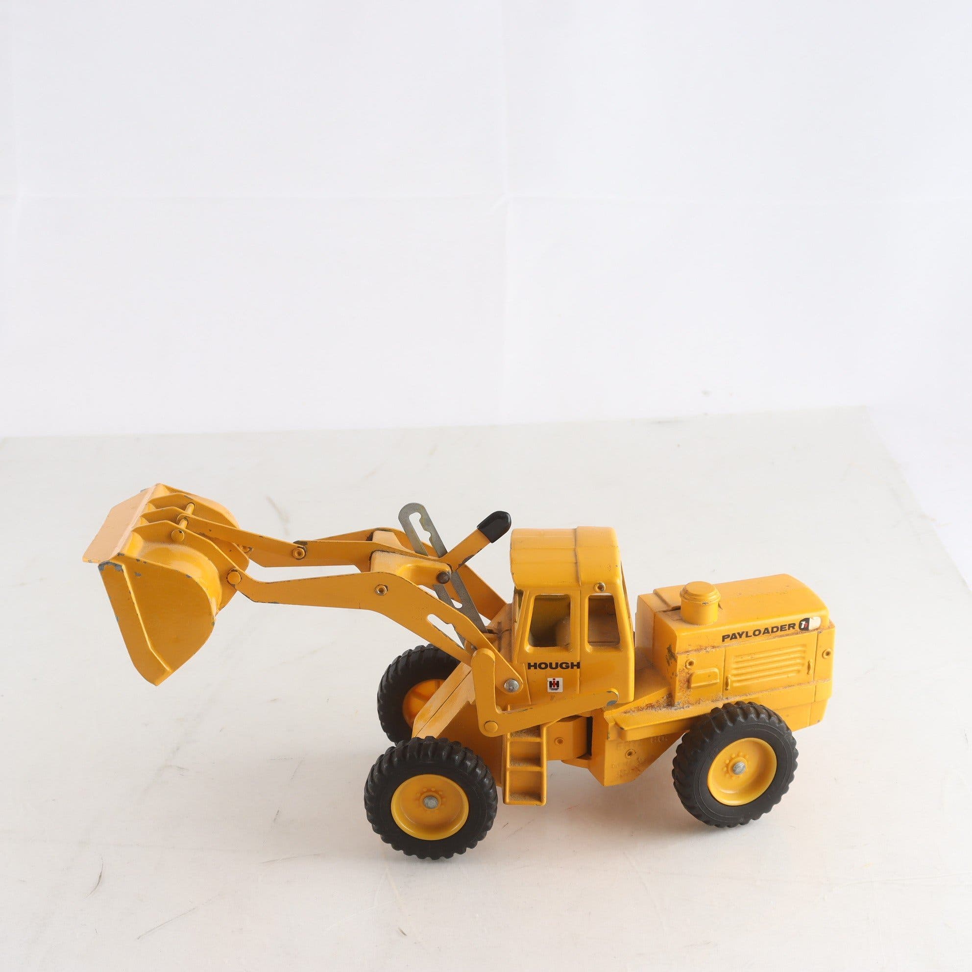 Grävmaskin, ERTL/co, hough payloader, i metall