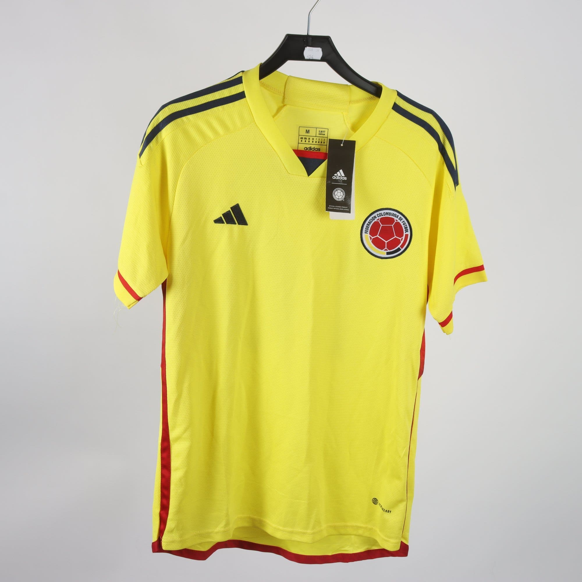 Fotbollströja, Adidas, Federacion Colombiana de Futbol, gul, stl. M.