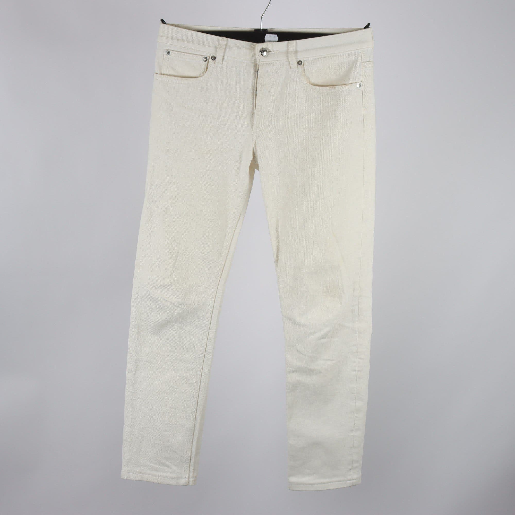 Jeans, A.P.C. vit, stl. 30″.