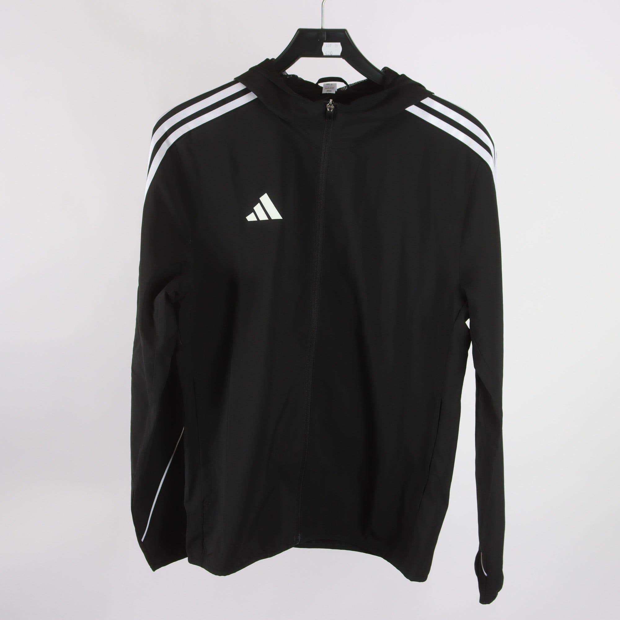 Träningsjacka, Adidas, svart, stl. XS.