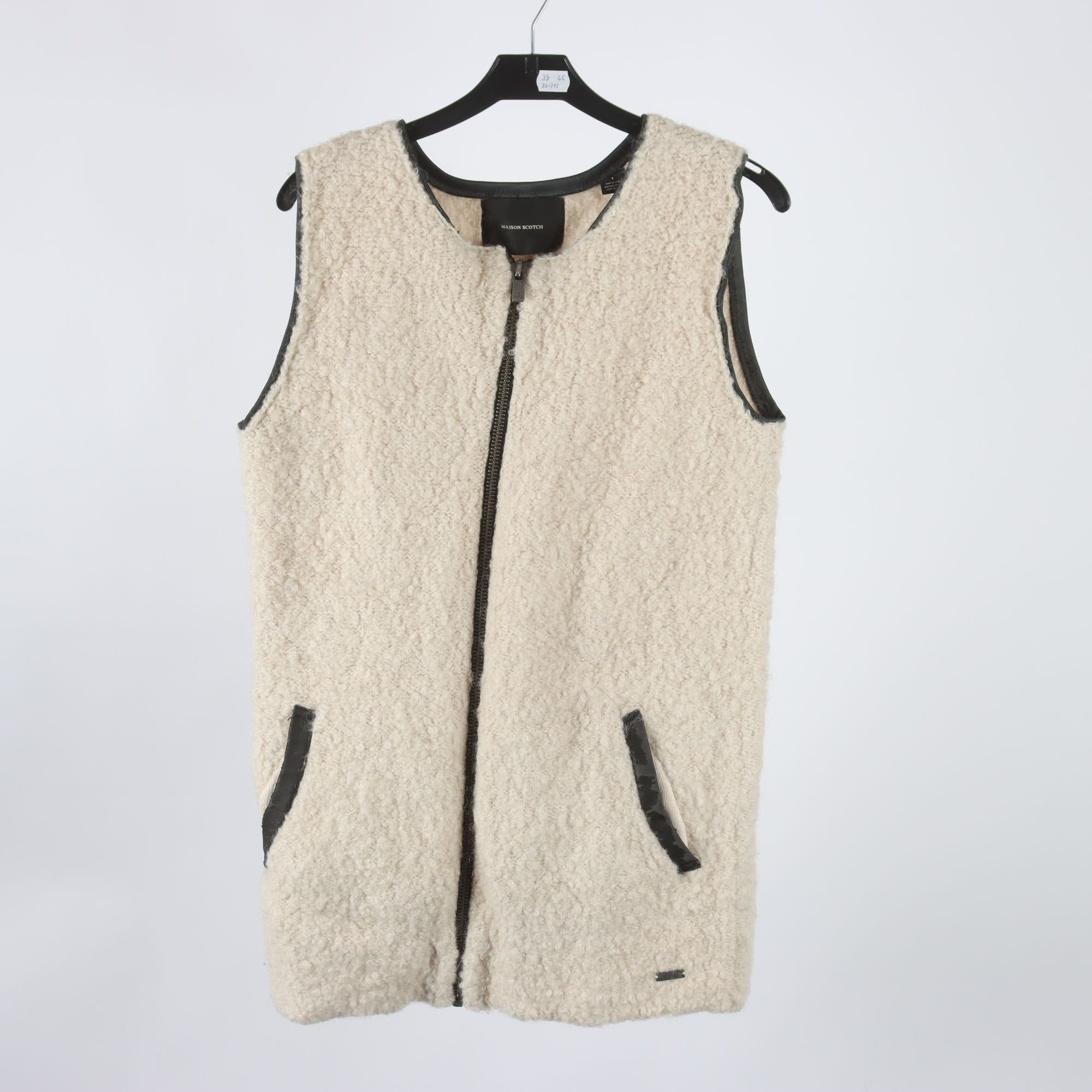 Stickad väst, Maison Scotch, stl. 36
