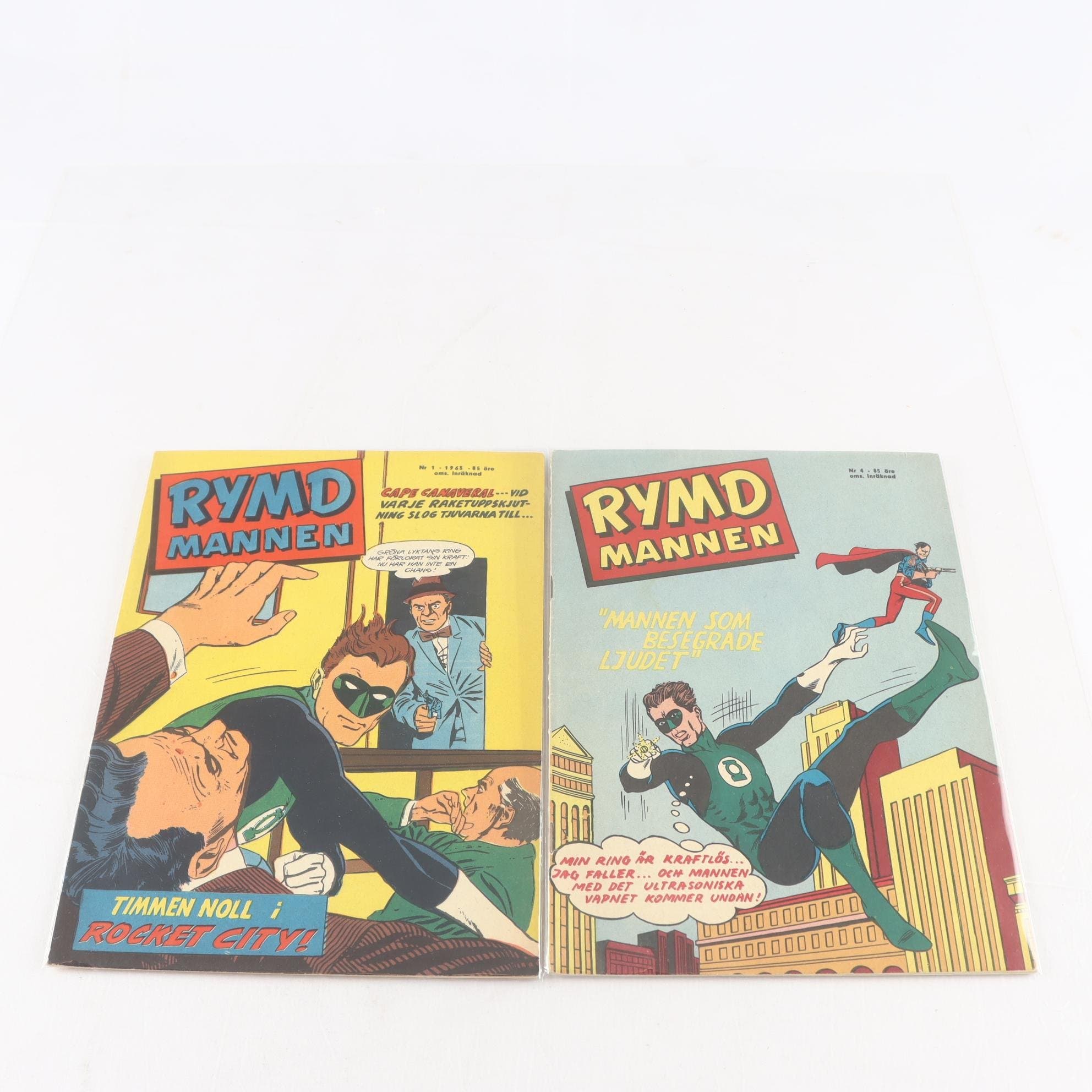 Rymdmannen, Nr 4 från år 1962 + Nr 1 från år 1963