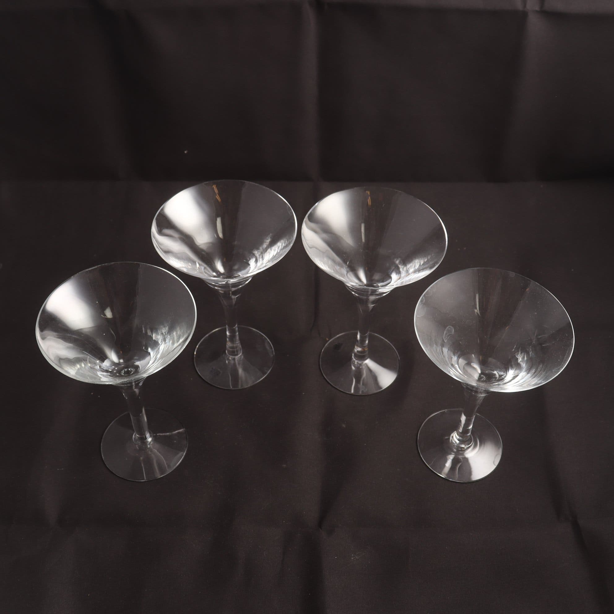 Martiniglas, Chateau, Bertil Vallien, Kosta Boda, 4 st. Samfraktas ej.