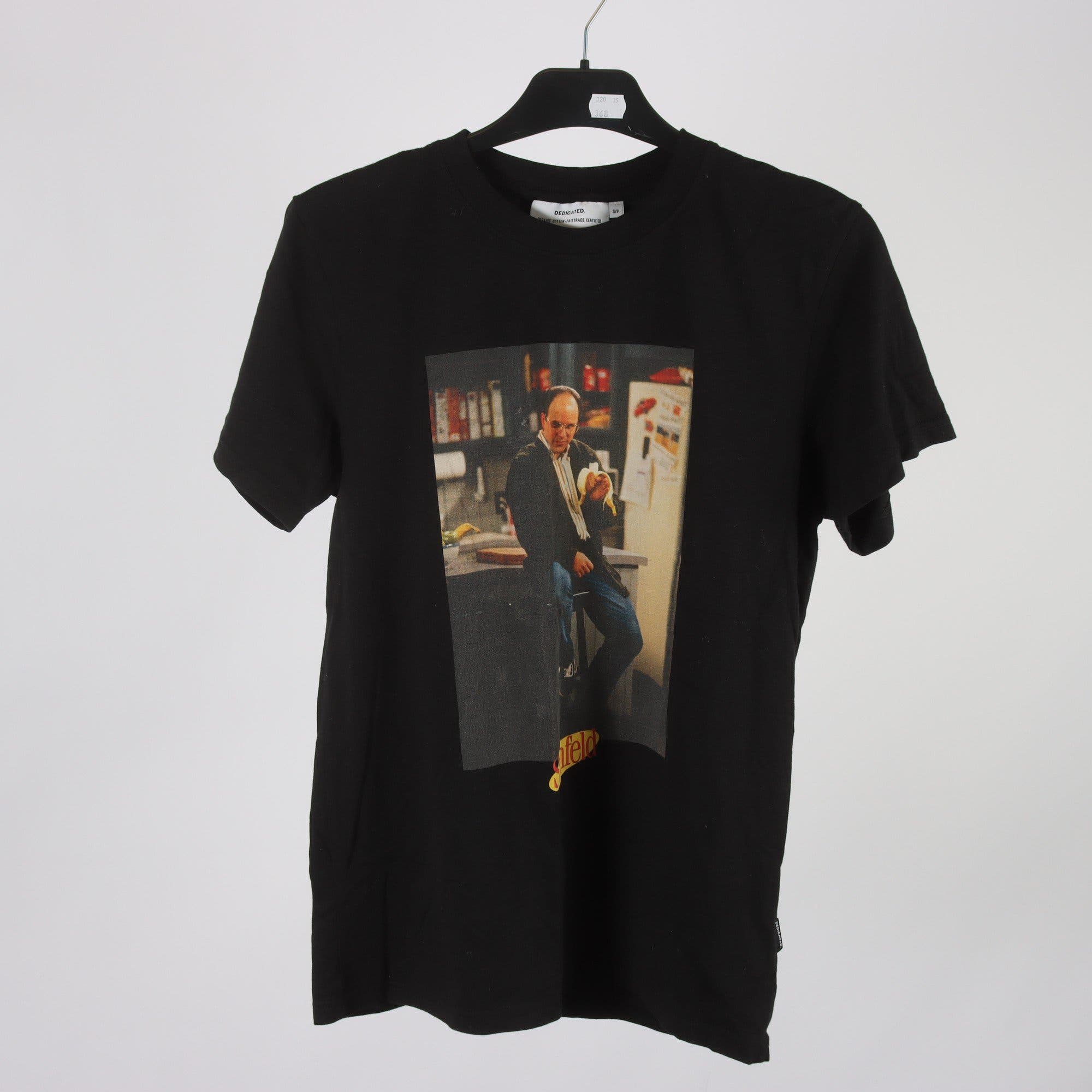 T-shirt, Dedicated, Seinfeld, svart, stl. S.