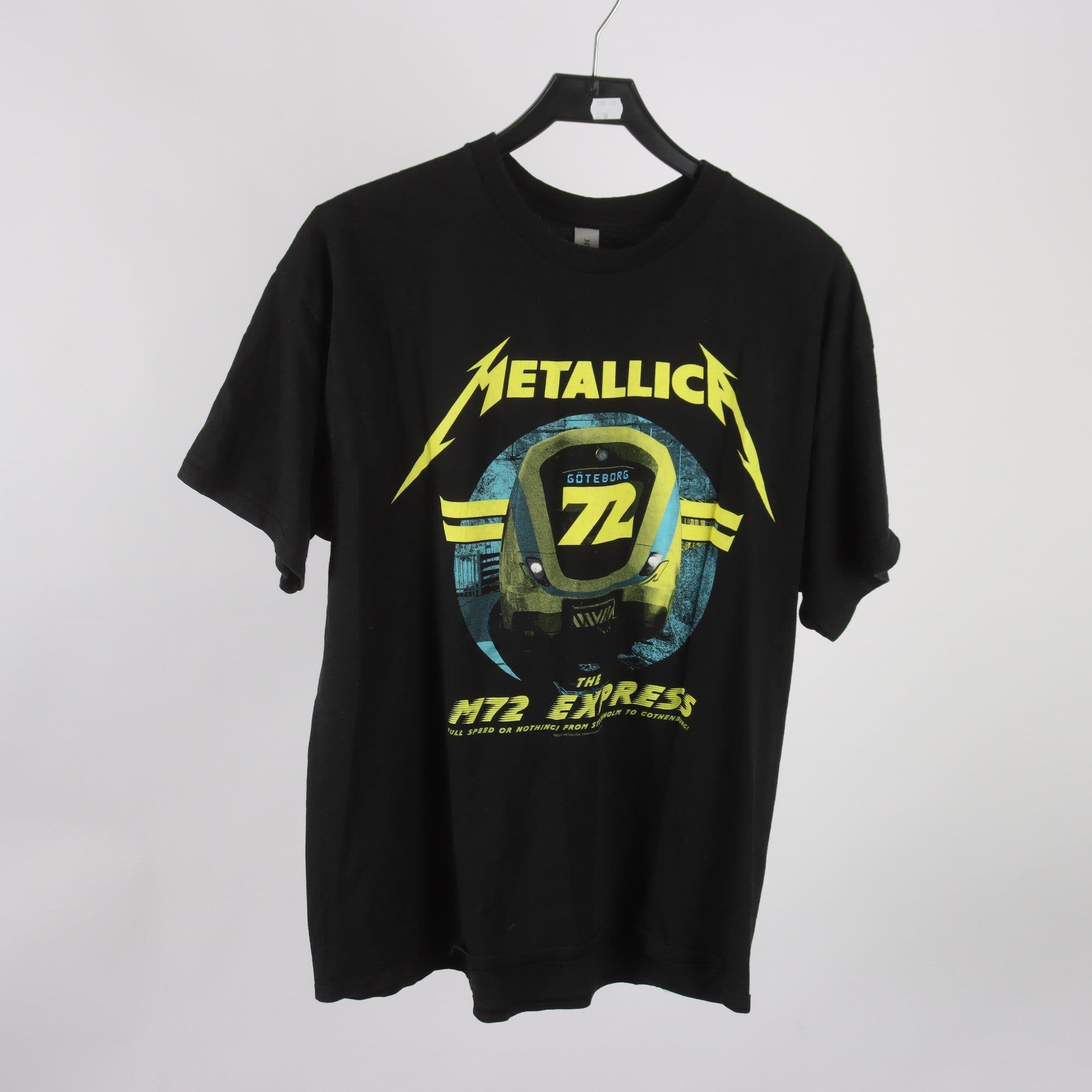 T-shirt, Fildan, Metallica, svart, stl. XL.