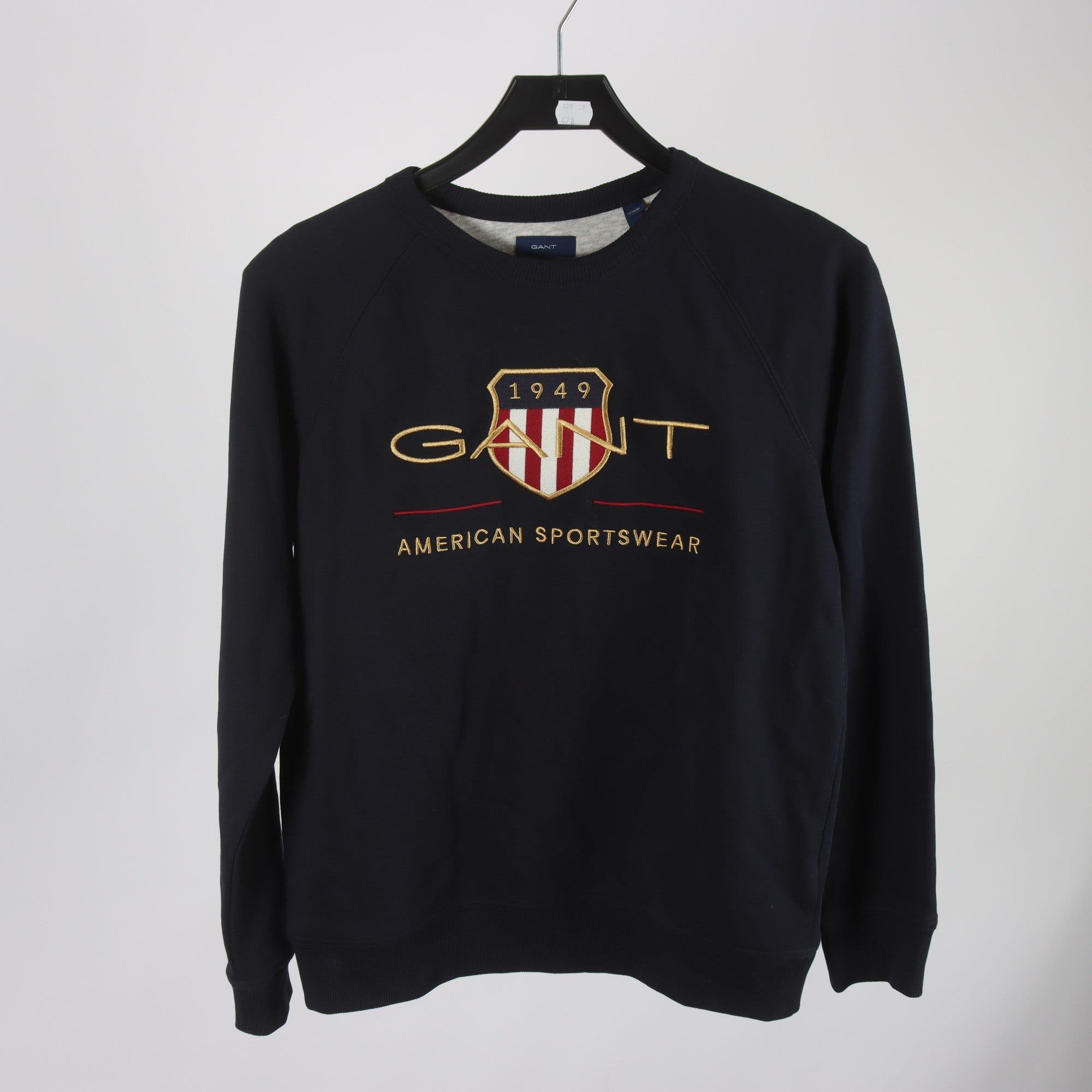 Sweatshirt, Gant, blå, stl. 170.