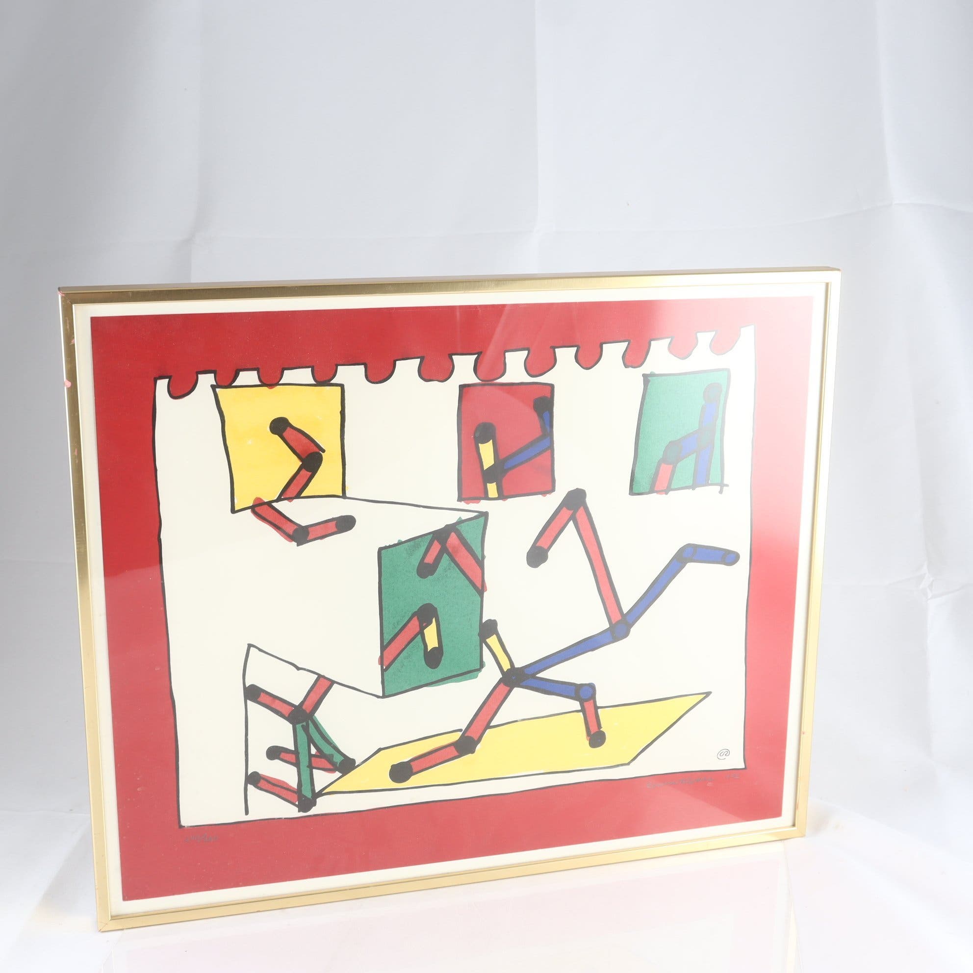 Färglitografi, Lennart Rodhe, (1916-2005), signerad, 1972. Endast avhämtning.