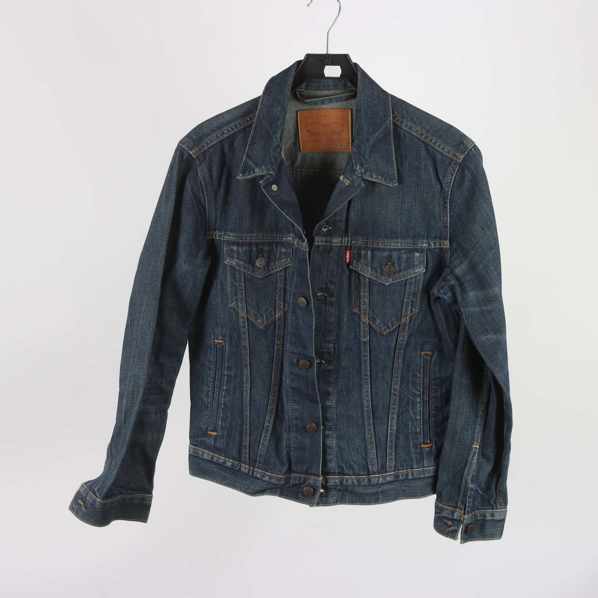 Jeansjacka, Levis, blå, stl. S.