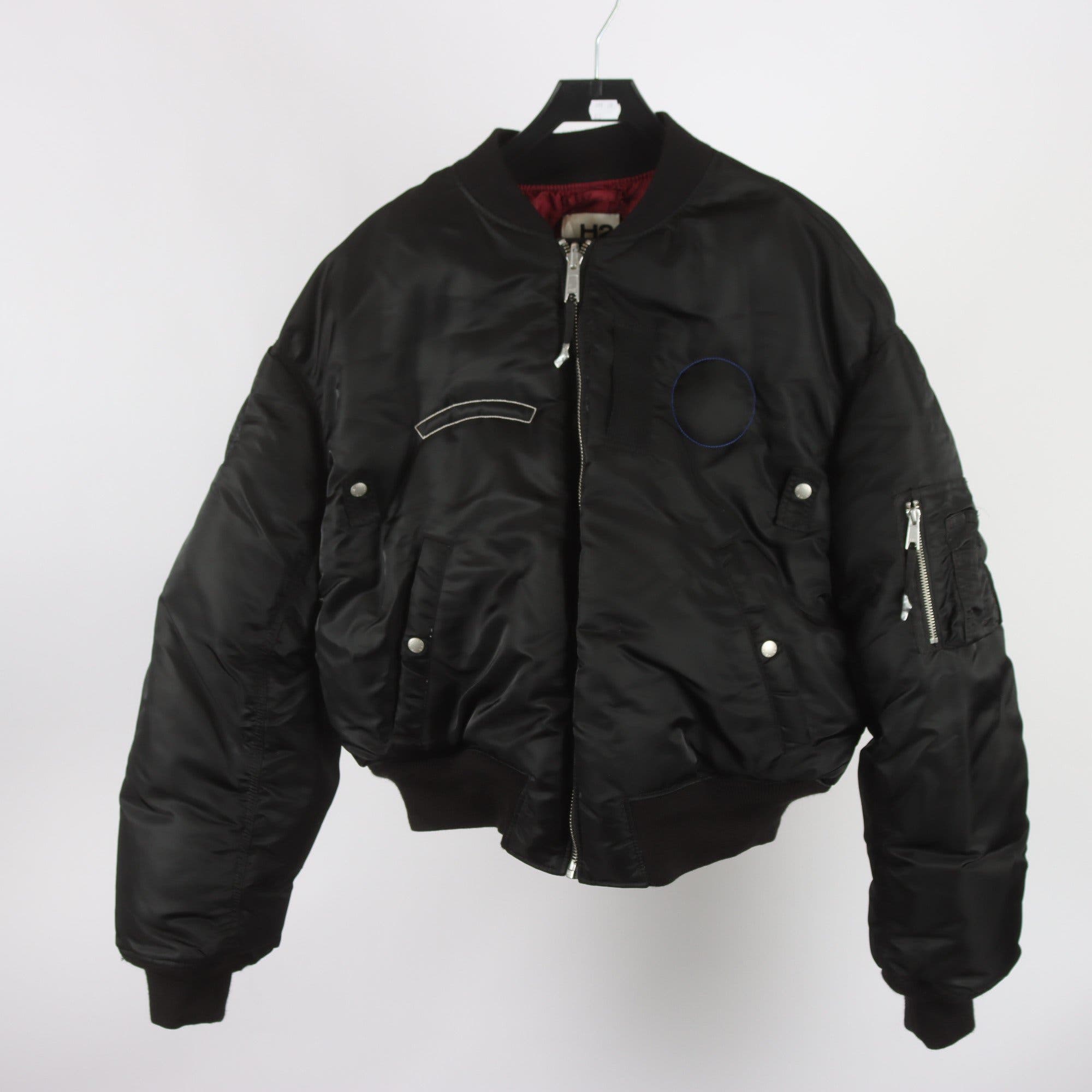 Jacka, H2 x H&M, svart, stl M.