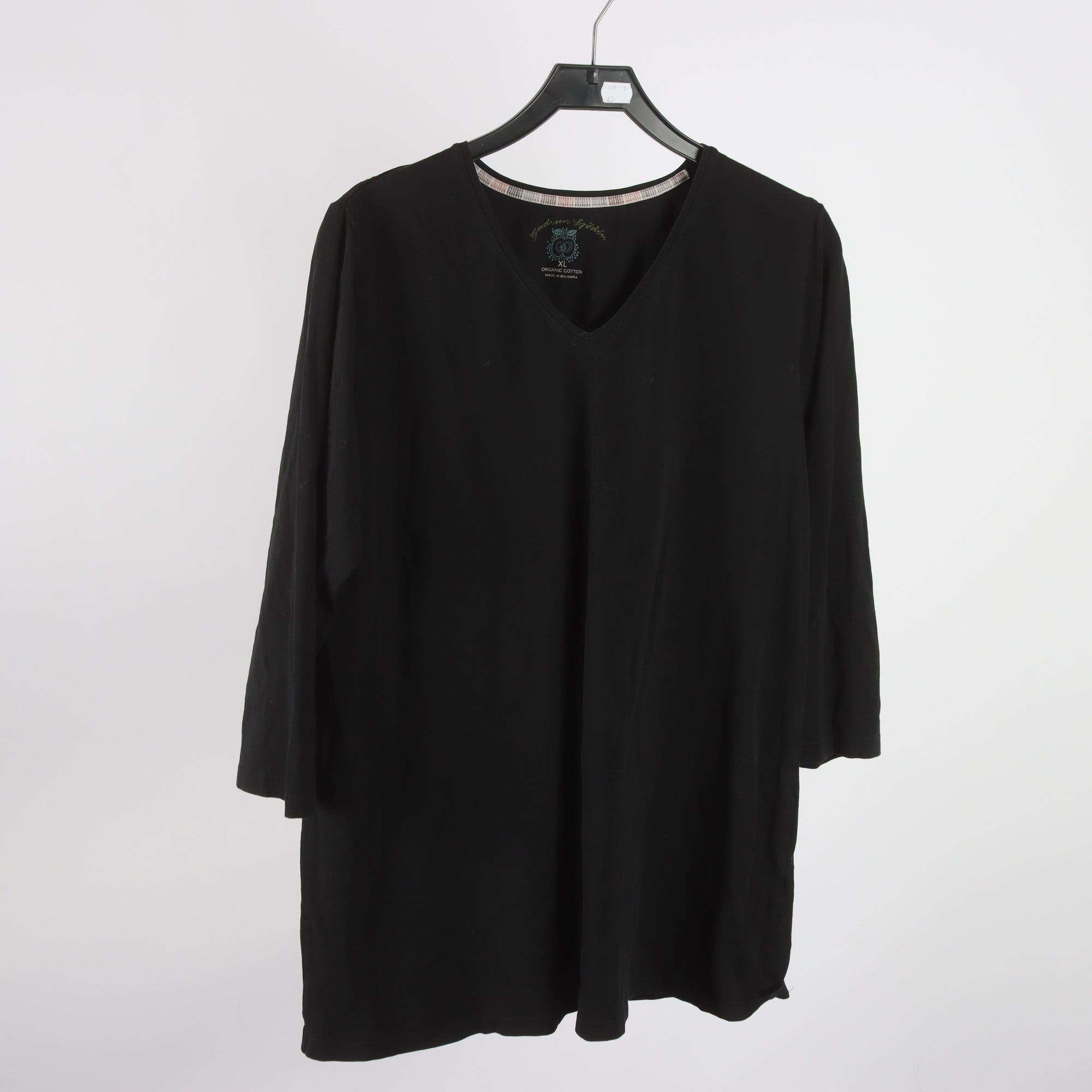 Tröja, Gudrun Sjödén, svart, stl. XL.