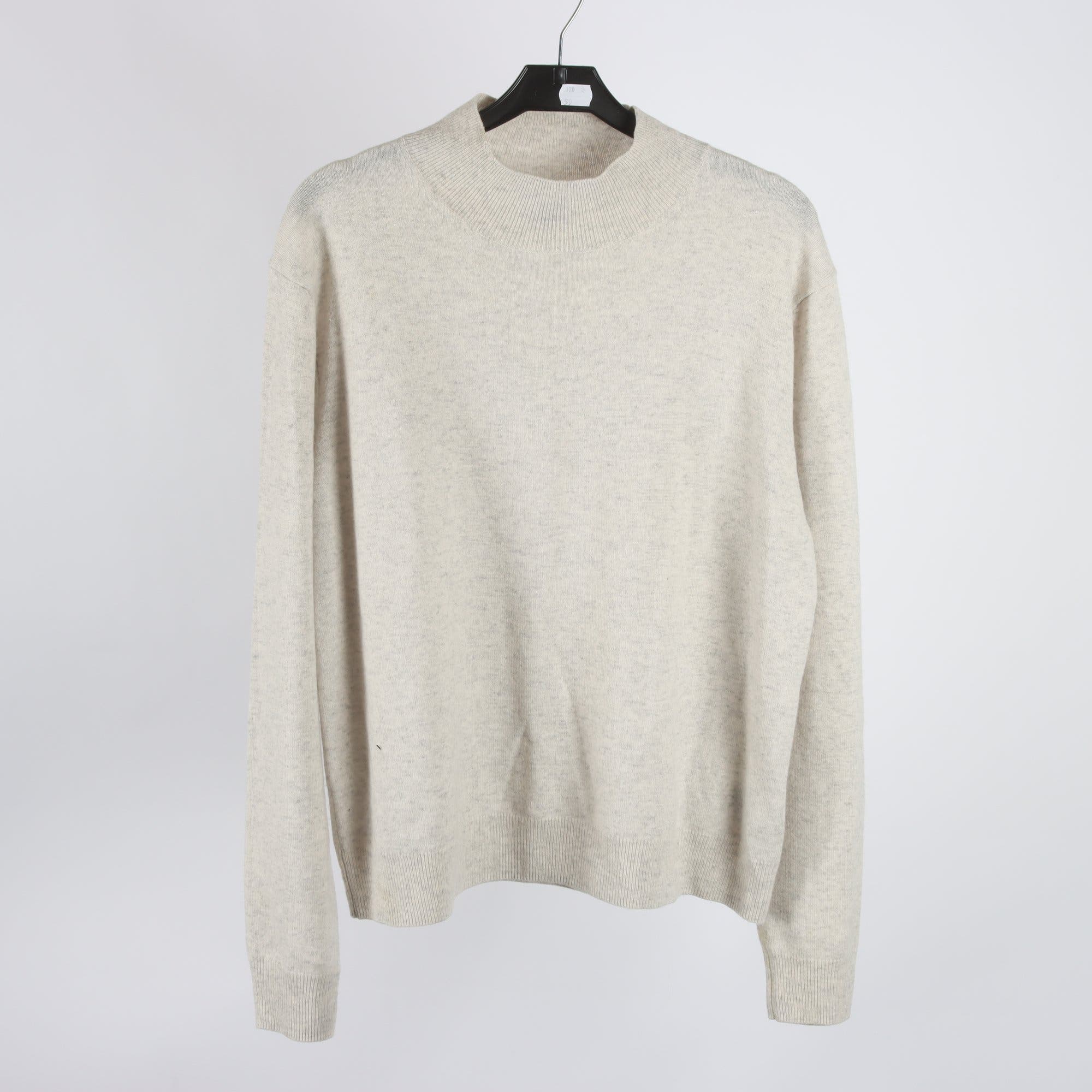 Tröja, H&M, beige, 100% cashmere, stl. L.