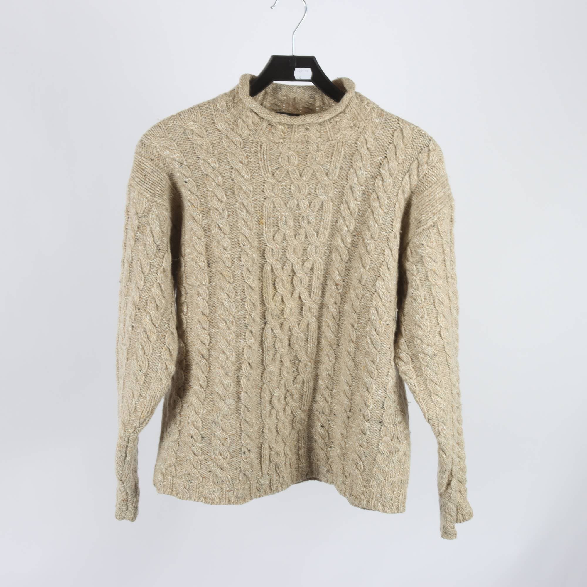 Tröja, Peak Performance, beige, 85% ull, stl. M.