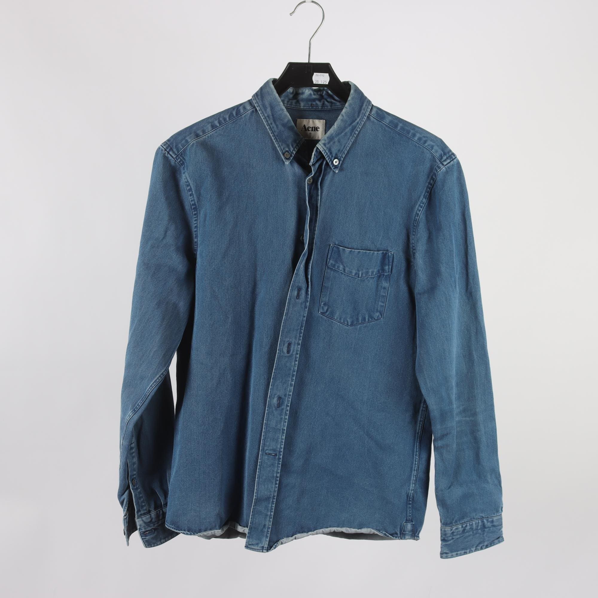 Jeansskjorta, Acne, stl. 50