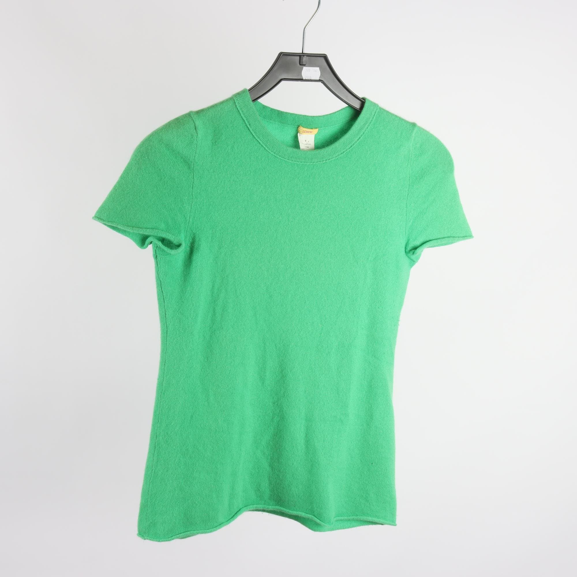 Tröja, J.Crew, grön, 100% cashmere, stl. S.