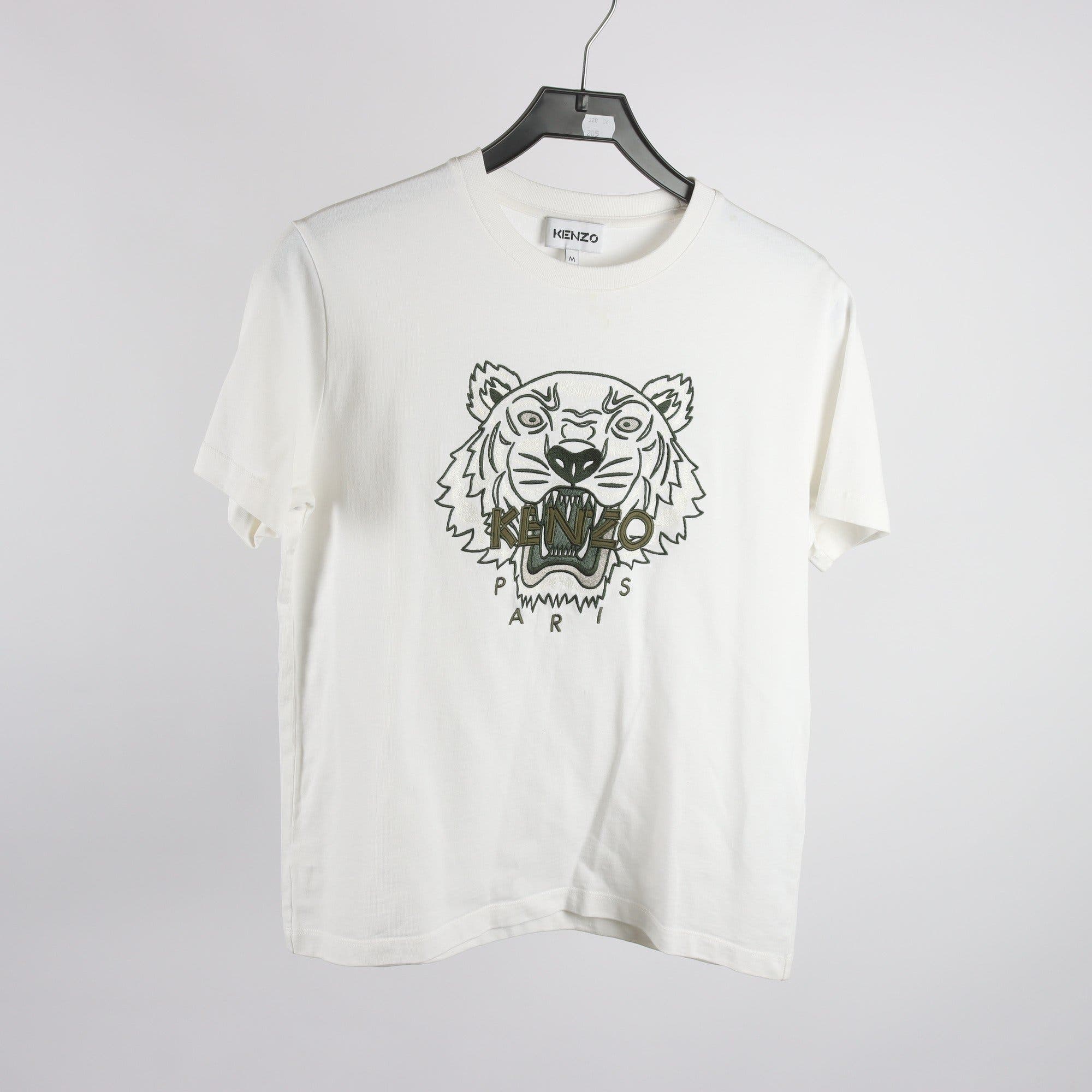 T-shirt, Kenzo, vit, stl. M.