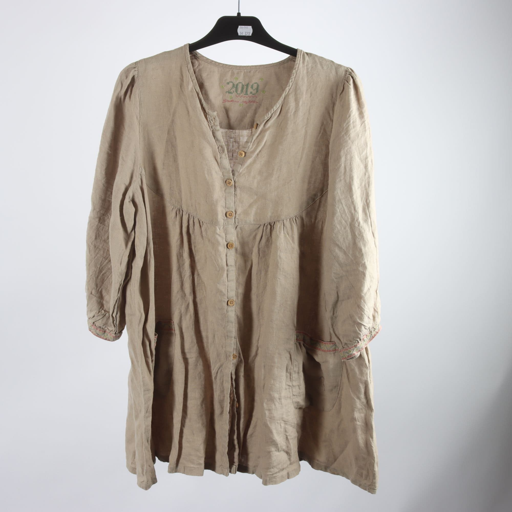 Tunika, Gudrun Sjödén, 100% lin, stl. L