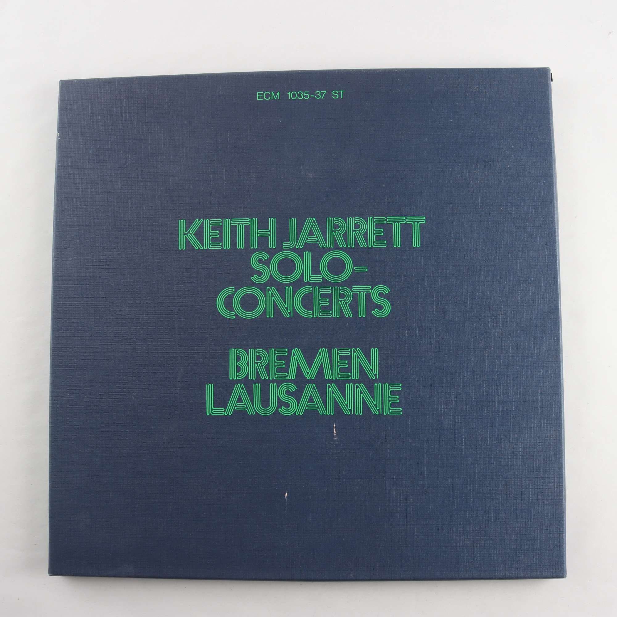 LP Keith Jarrett, Solo Concerts Bremen Lausanne