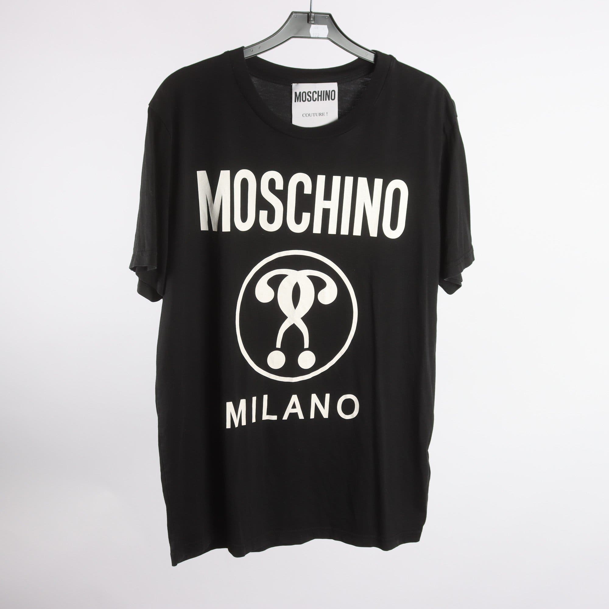 T-shirt, Moschino, svart, stl 52.