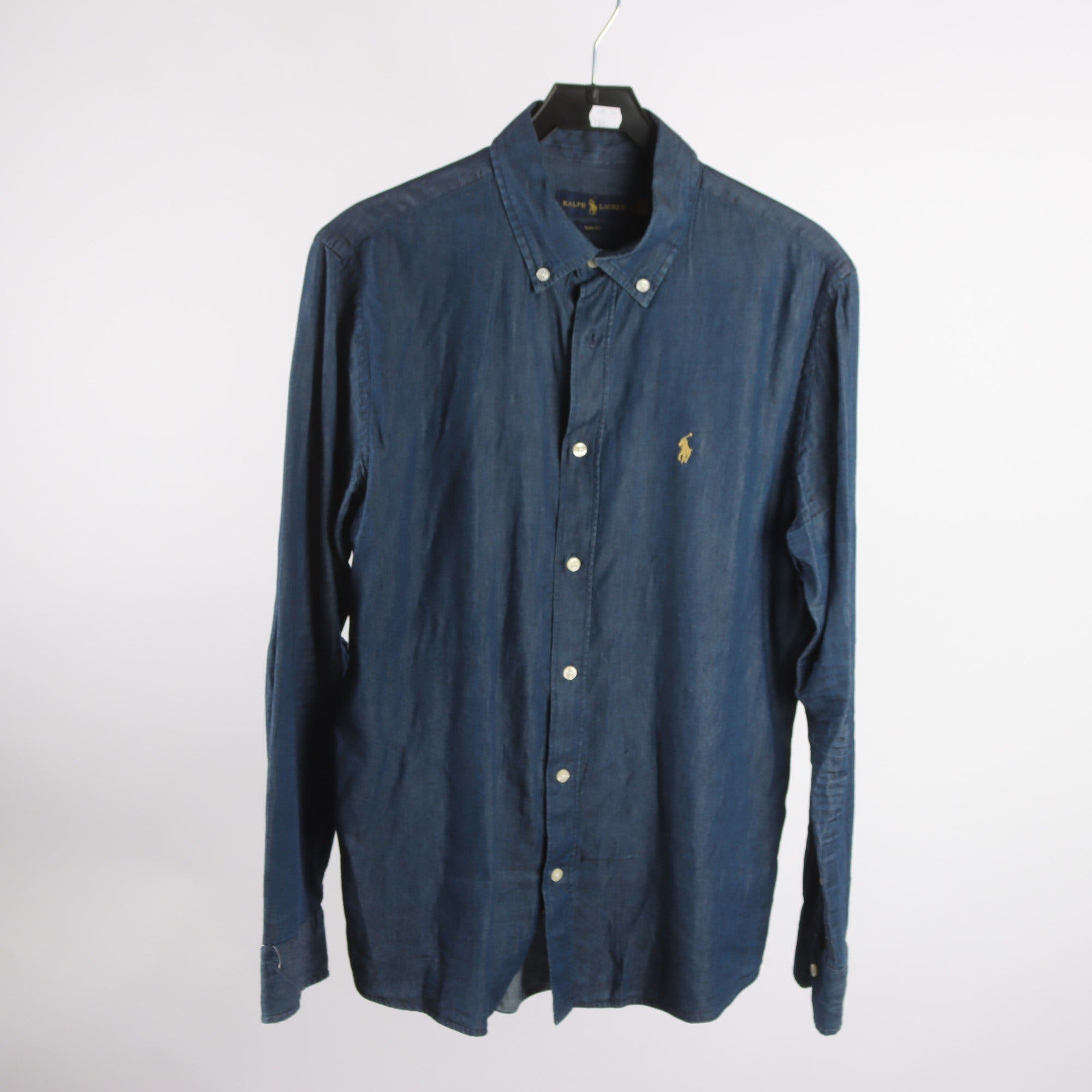 Jeansskjorta, Ralph Lauren, blå, stl. L.