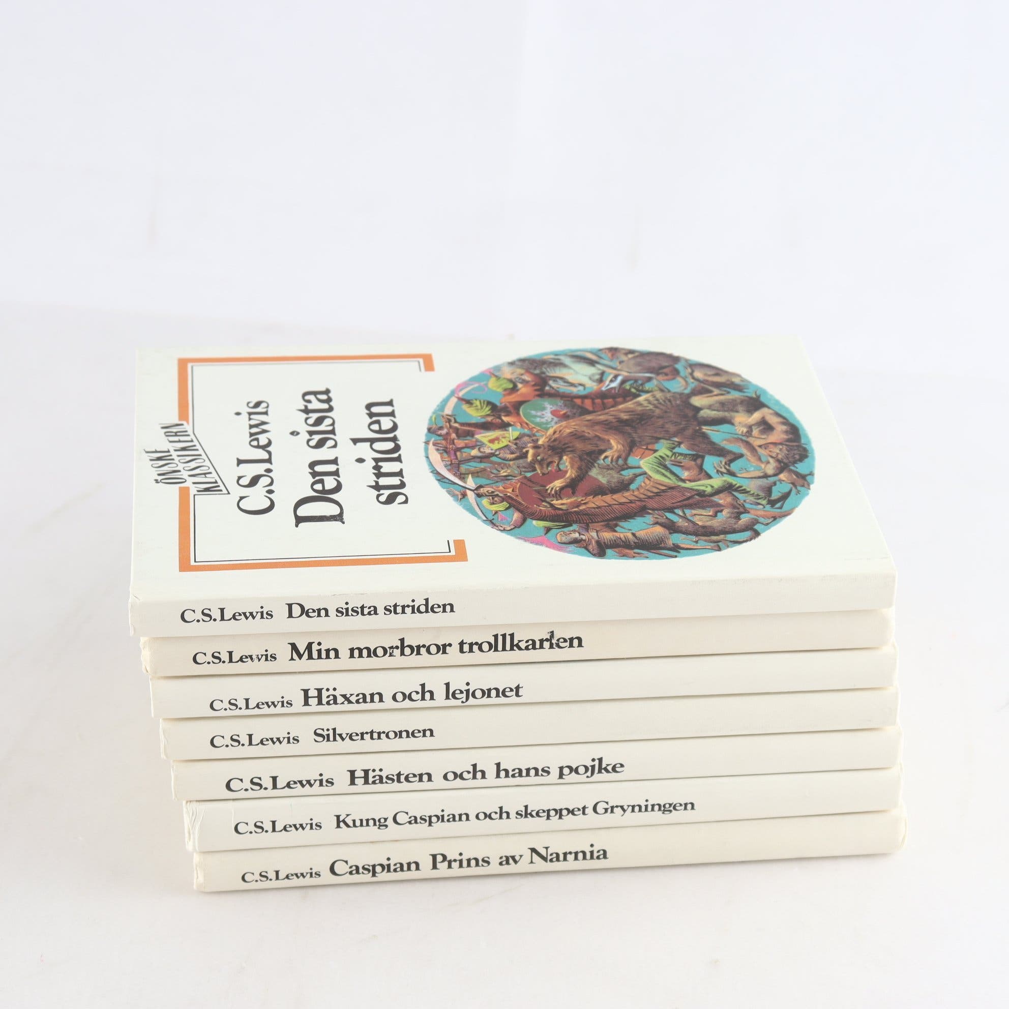 C.S. Lewis, Berättelsen om Narnia, komplett serie med 7 delar