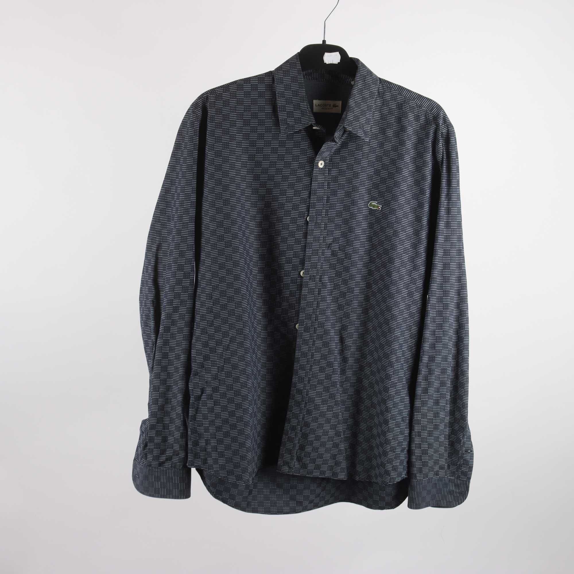 Skjorta, Lacoste, blå, stl. 39.